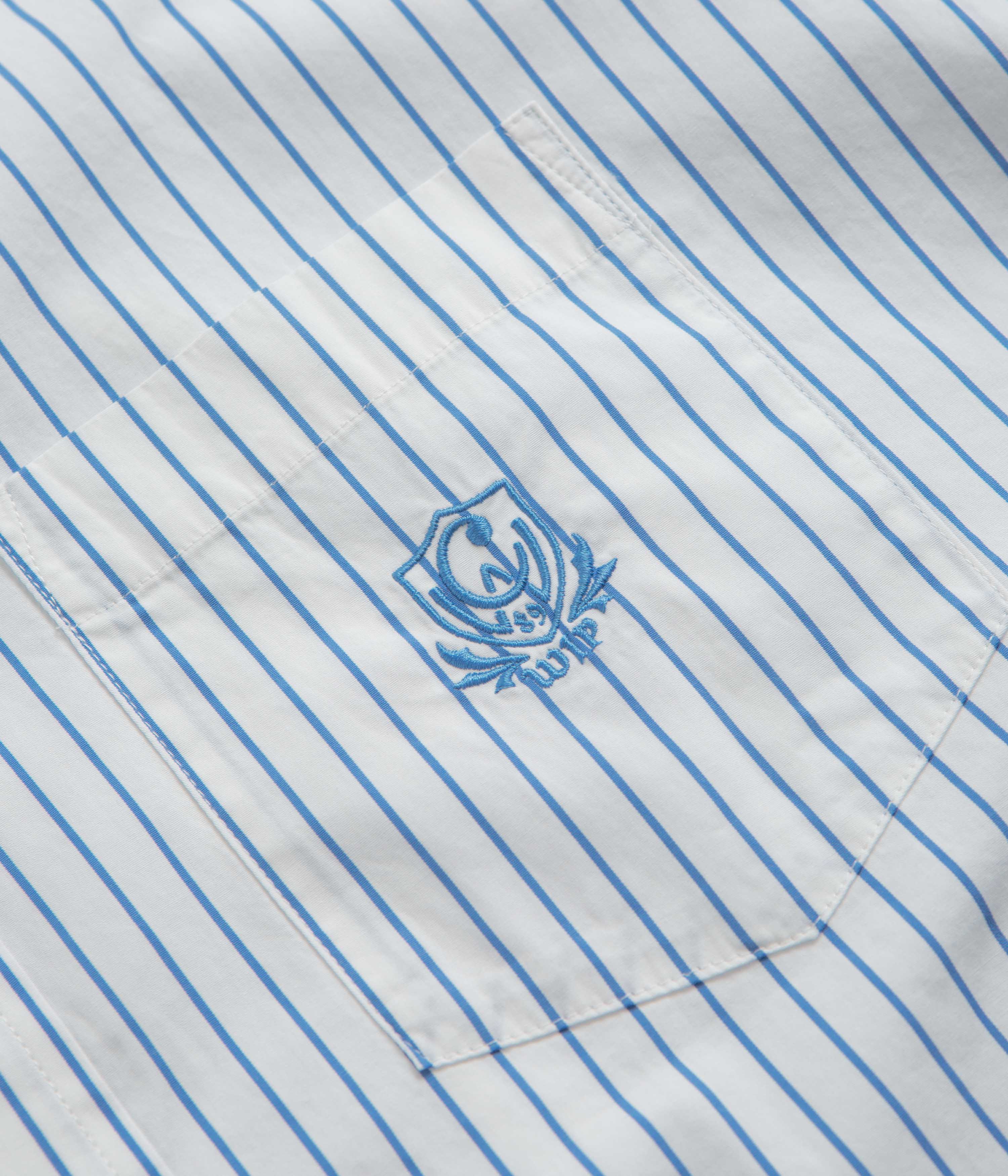 Carhartt Linus Stripe Poplin Shirt - Bleach / White - Image 3