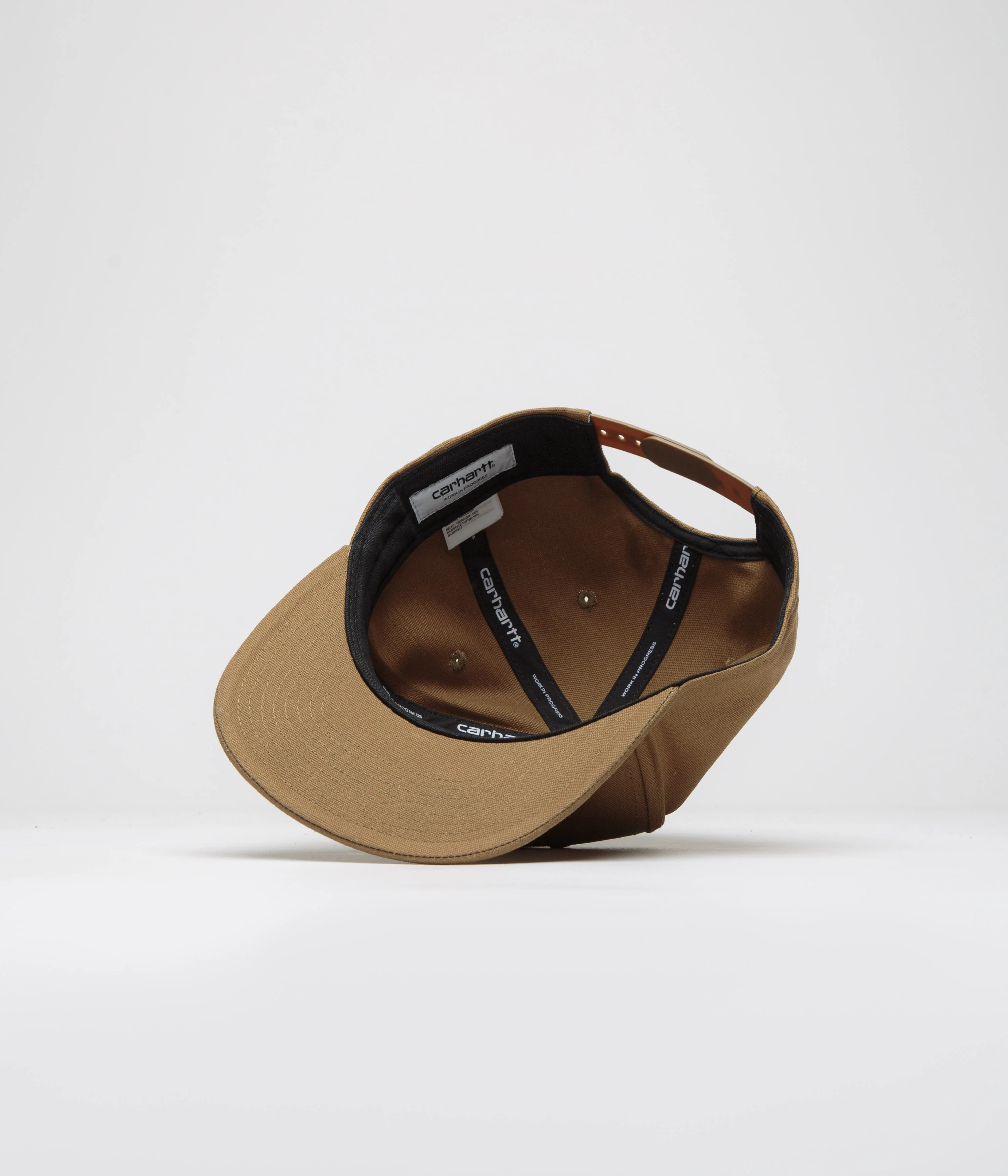 Carhartt Logo Cap - Hamilton Brown - Image 4