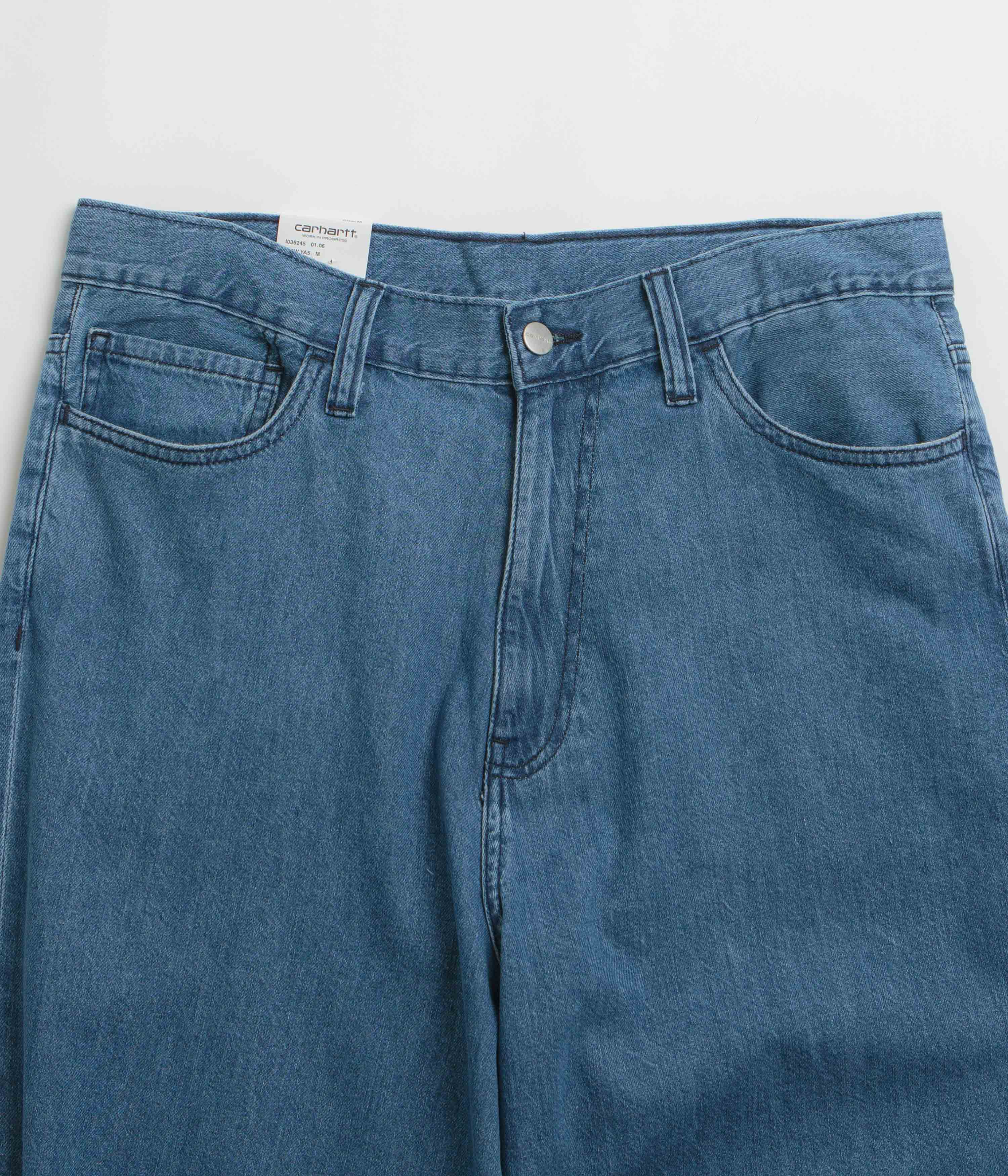 Carhartt Lucas Pants - Blue Stone Washed - Image 4