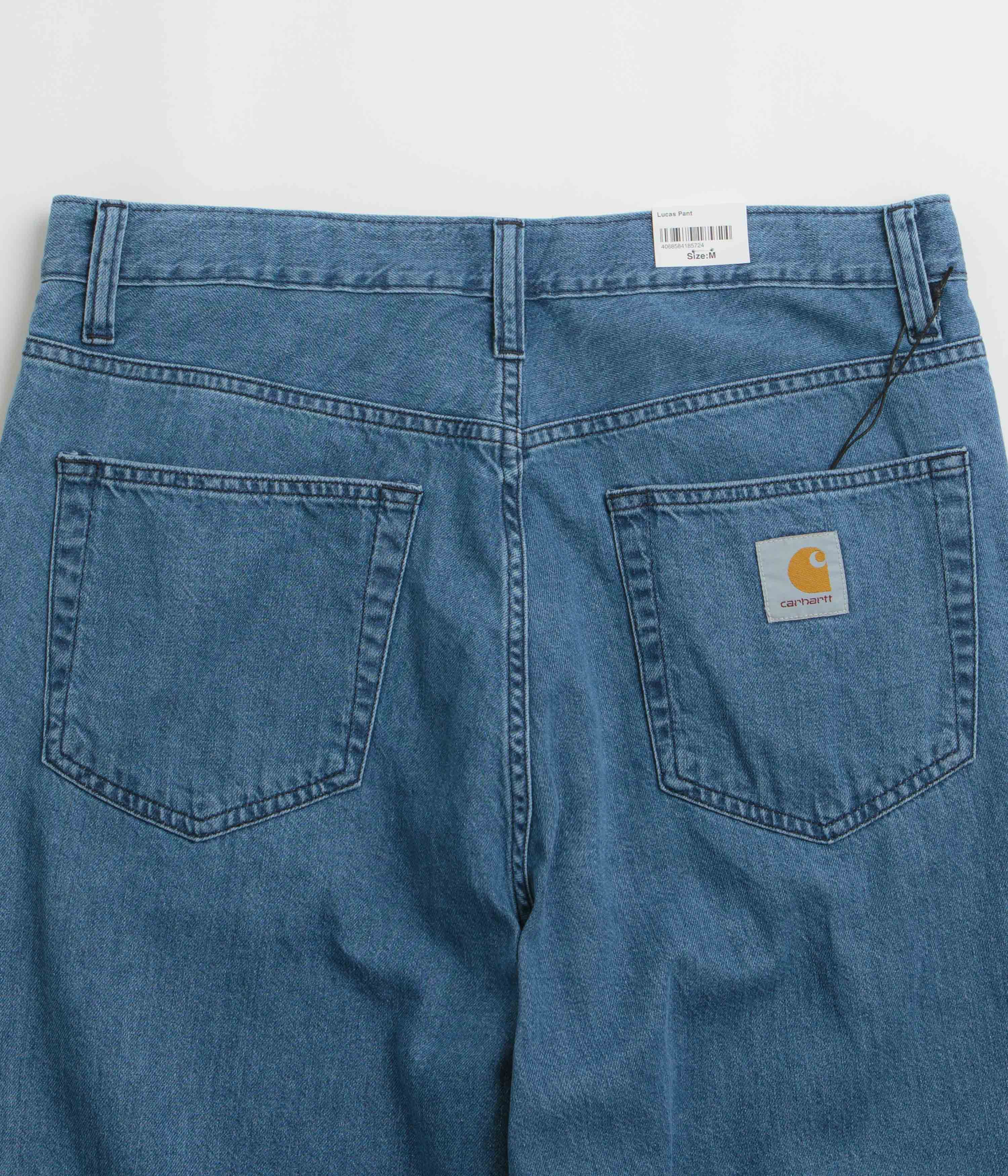 Carhartt Lucas Pants - Blue Stone Washed - Image 6