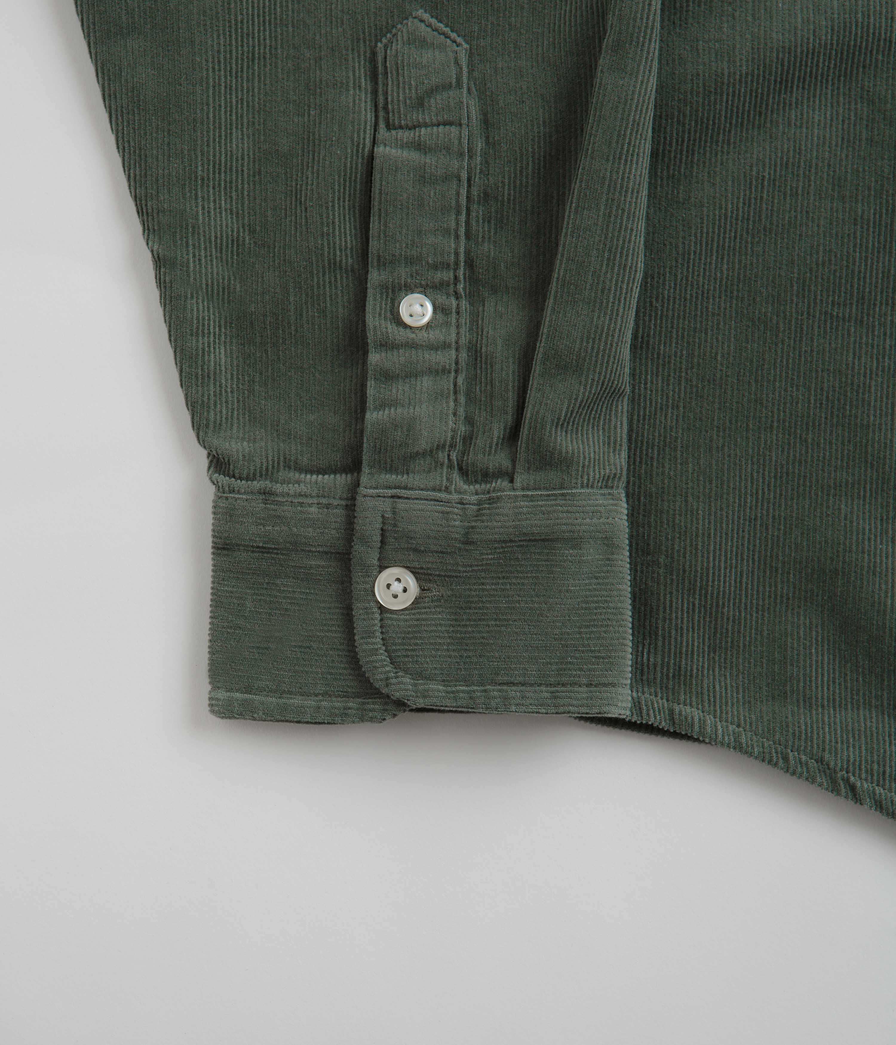 Carhartt Madison Fine Cord Shirt - Park / Wax - Image 2