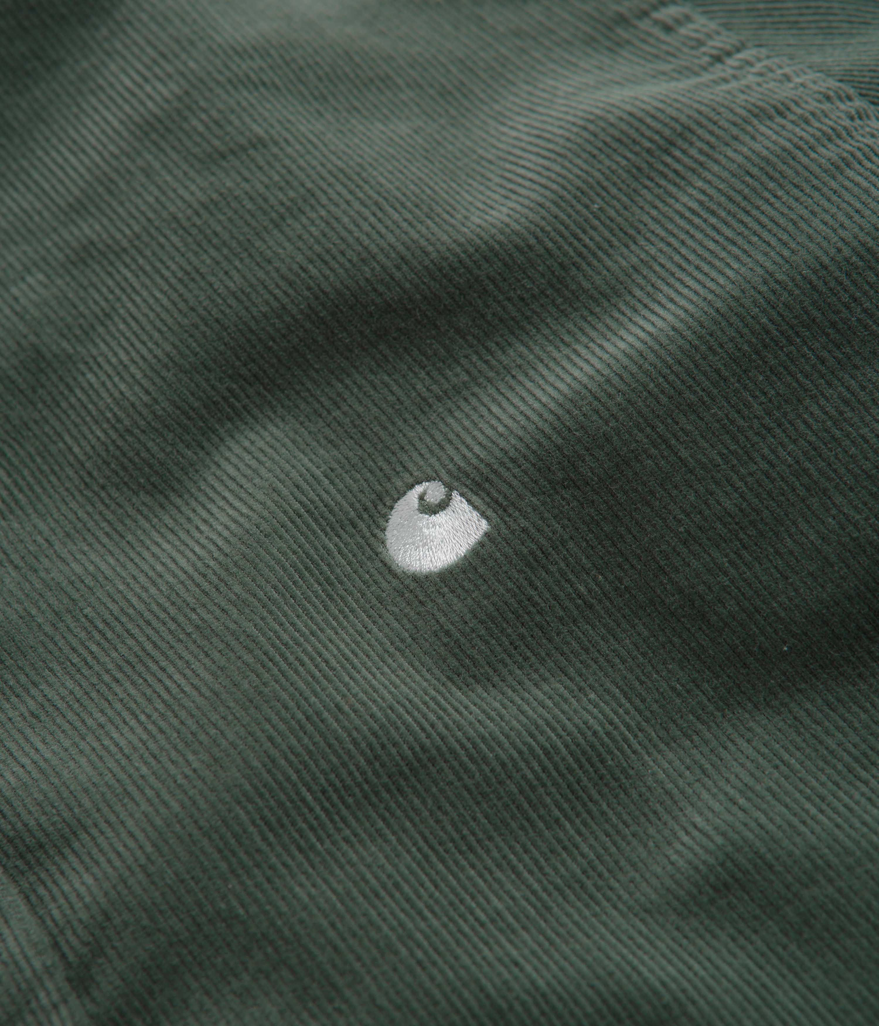 Carhartt Madison Fine Cord Shirt - Park / Wax - Image 3