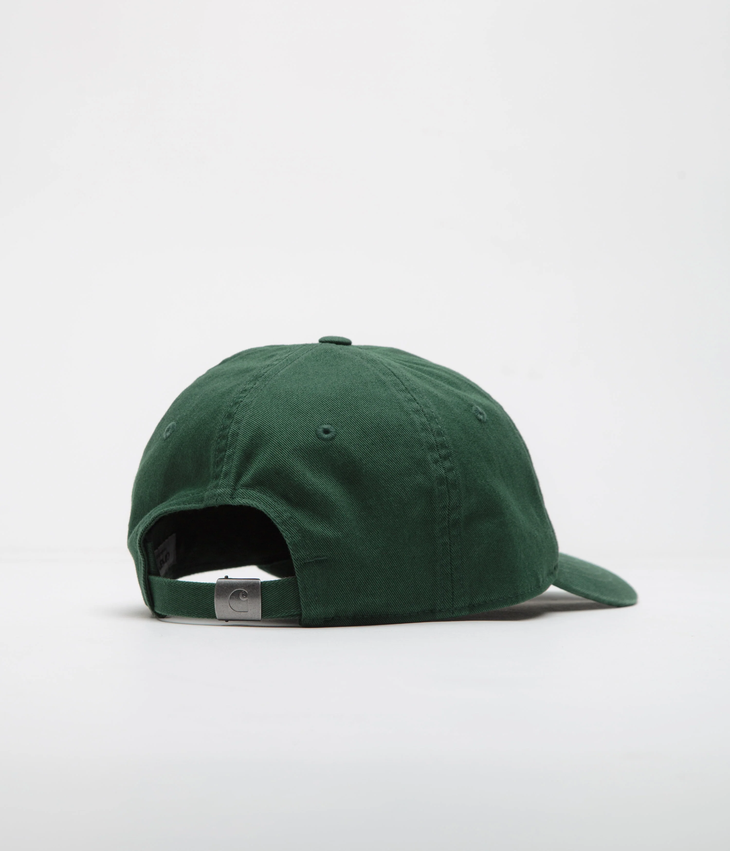 Carhartt Madison Logo Cap - Conifer / White - Image 3