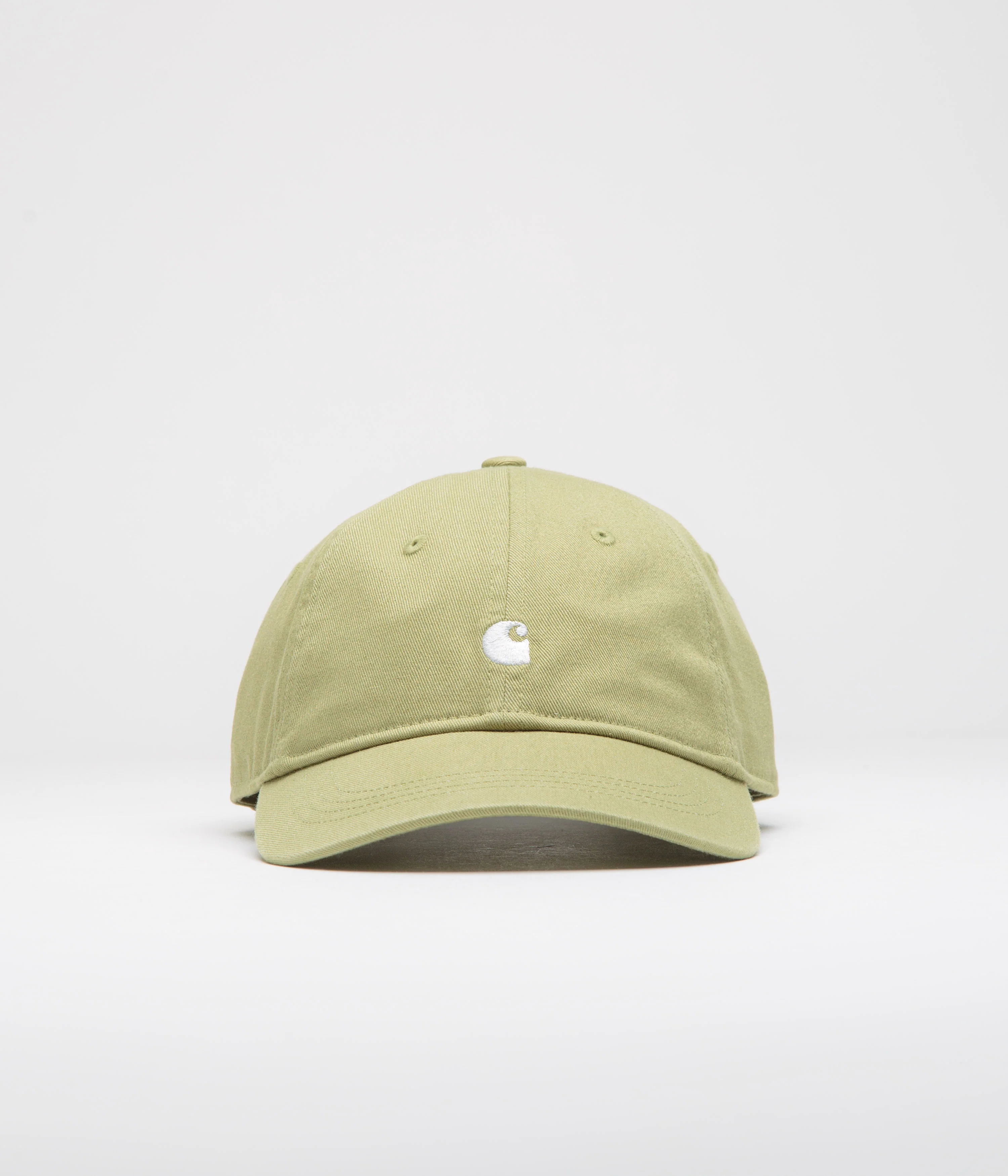 Carhartt Madison Logo Cap - Gentle Green / White - Image 2