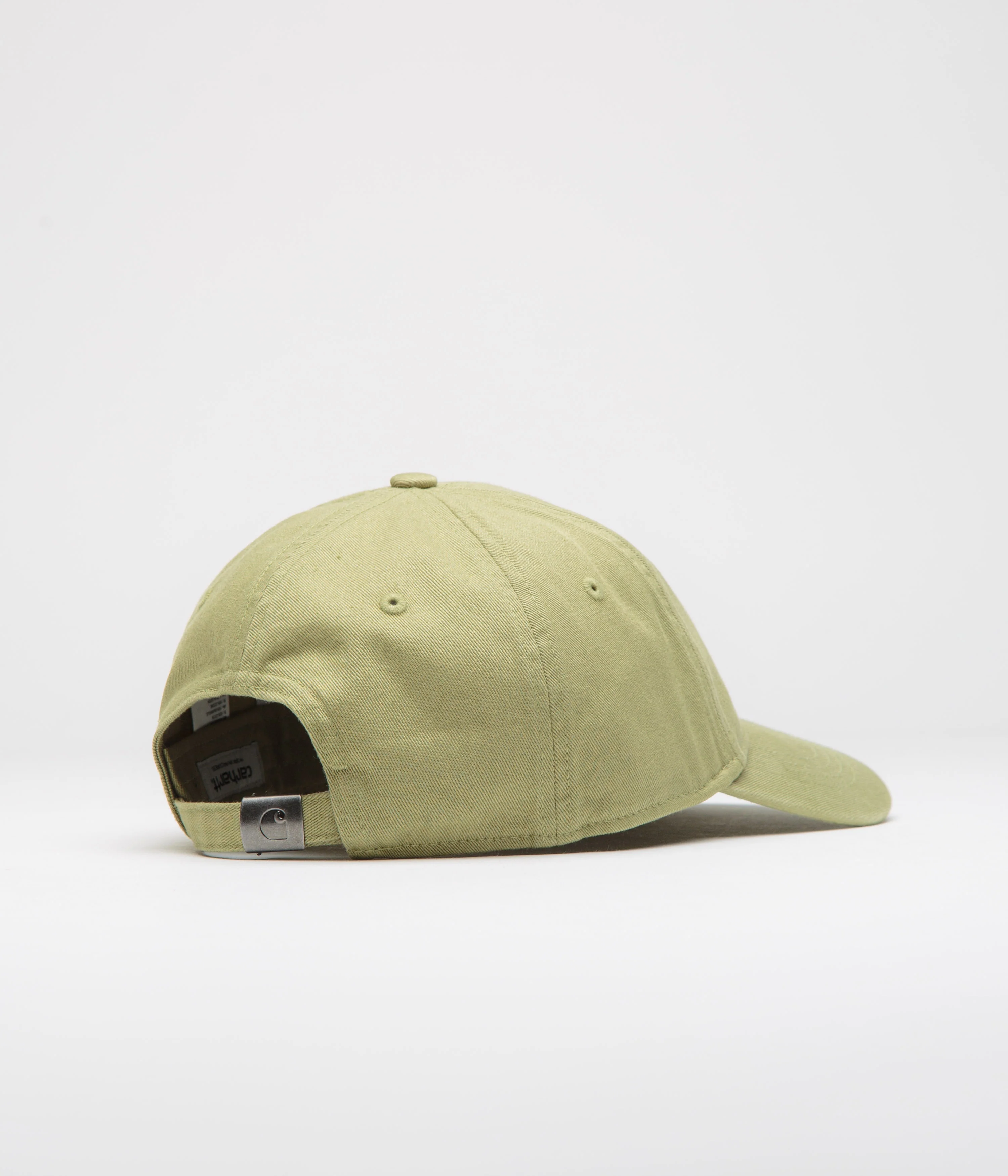 Carhartt Madison Logo Cap - Gentle Green / White - Image 3