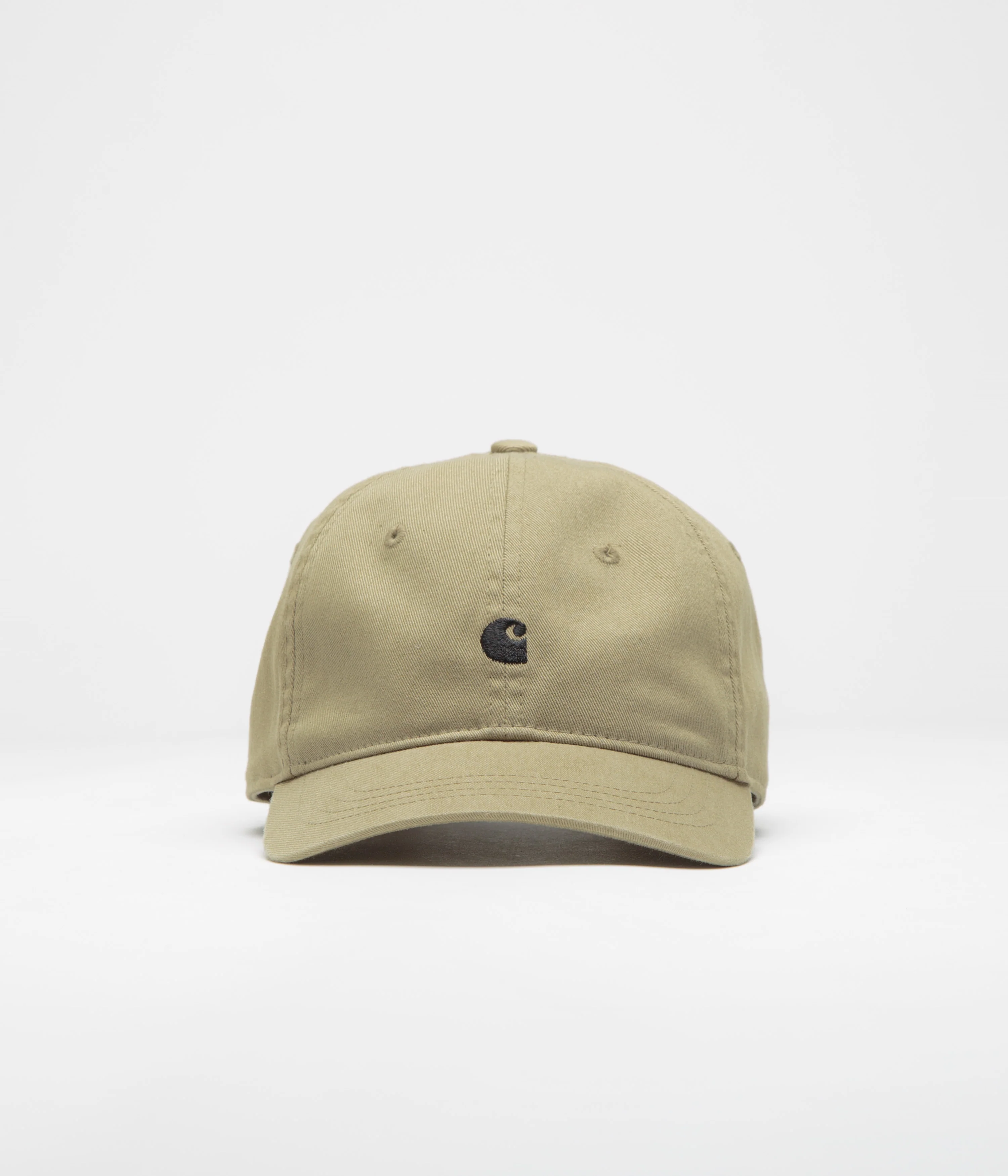 Carhartt Madison Logo Cap - Leather / Black - Image 2
