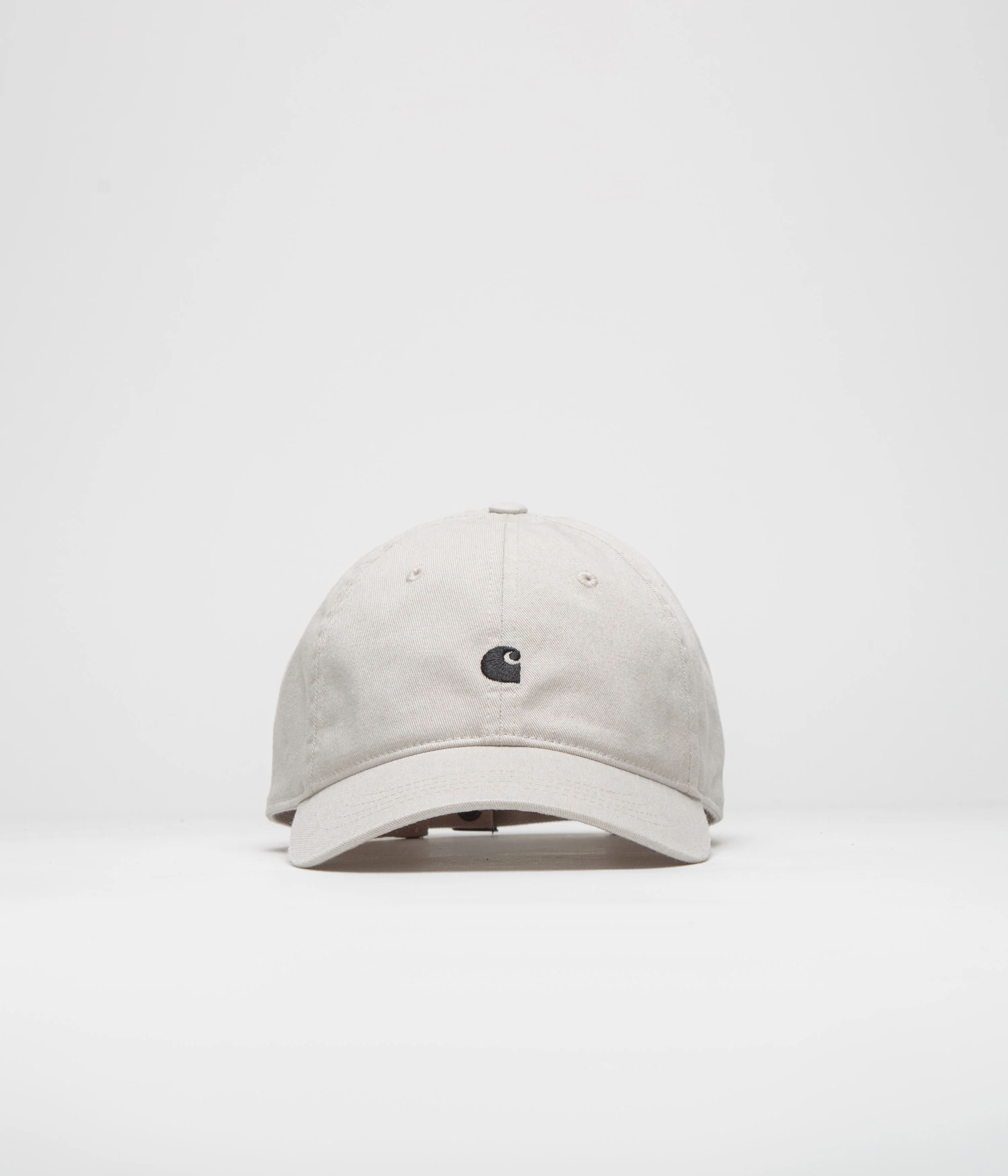 Carhartt Madison Logo Cap - Moonbeam / Black - Image 2