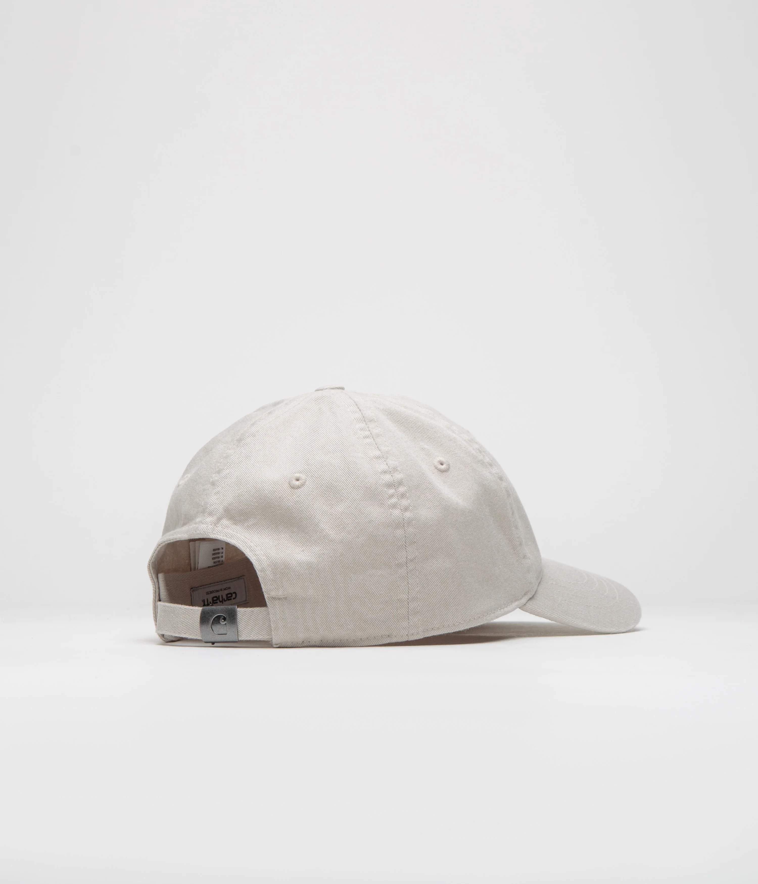 Carhartt Madison Logo Cap - Moonbeam / Black - Image 3