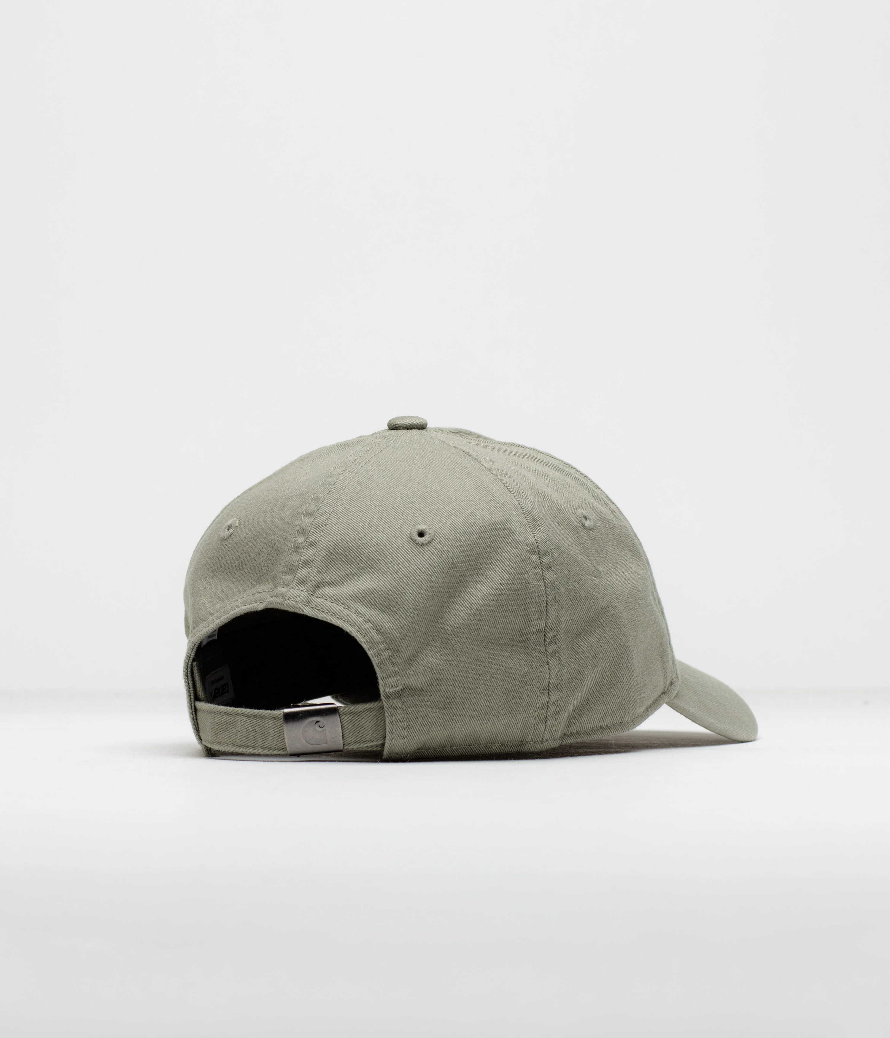 Carhartt Madison Logo Cap - Shady Green / White - Image 3