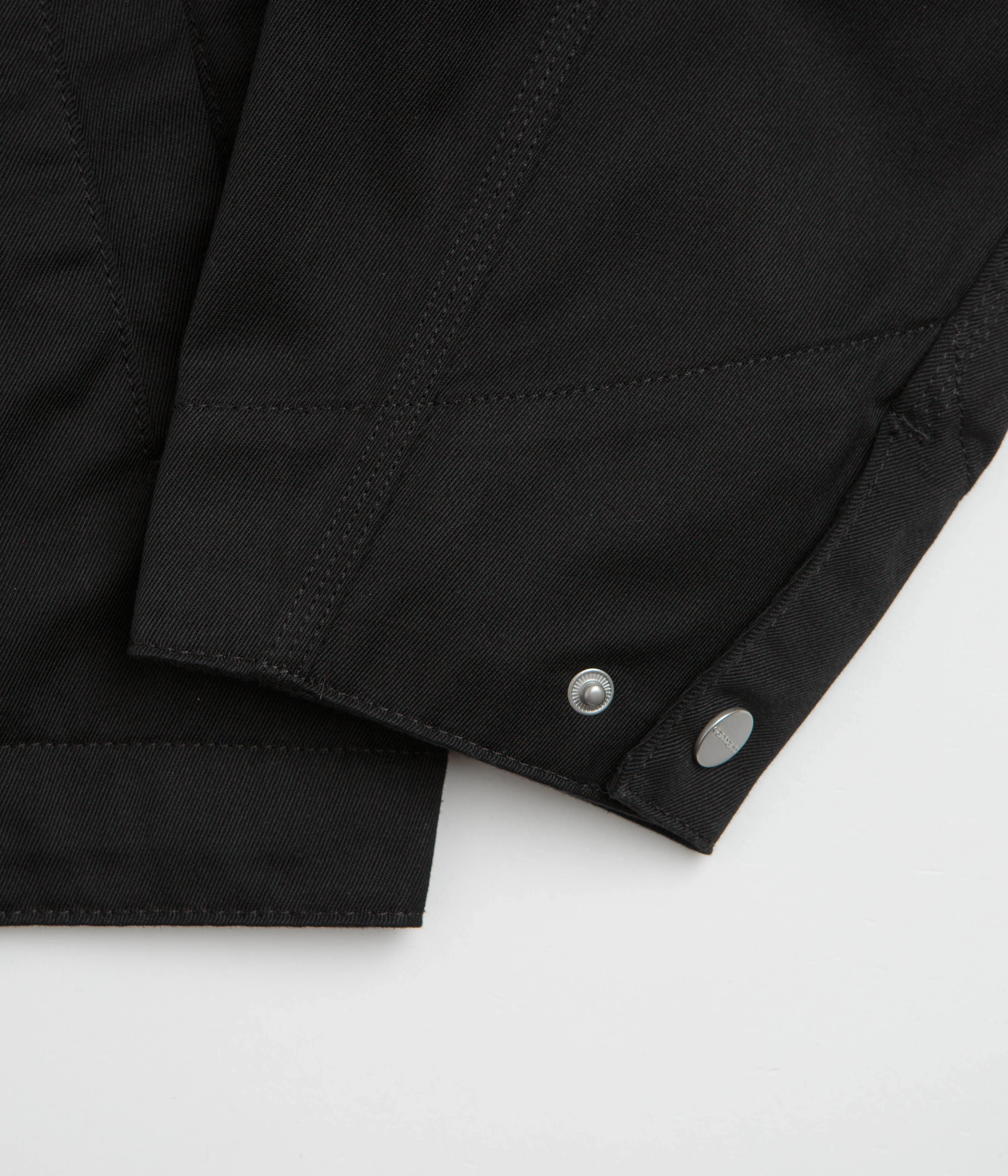 Carhartt Module Script Jacket - Black / White / Black - Image 8