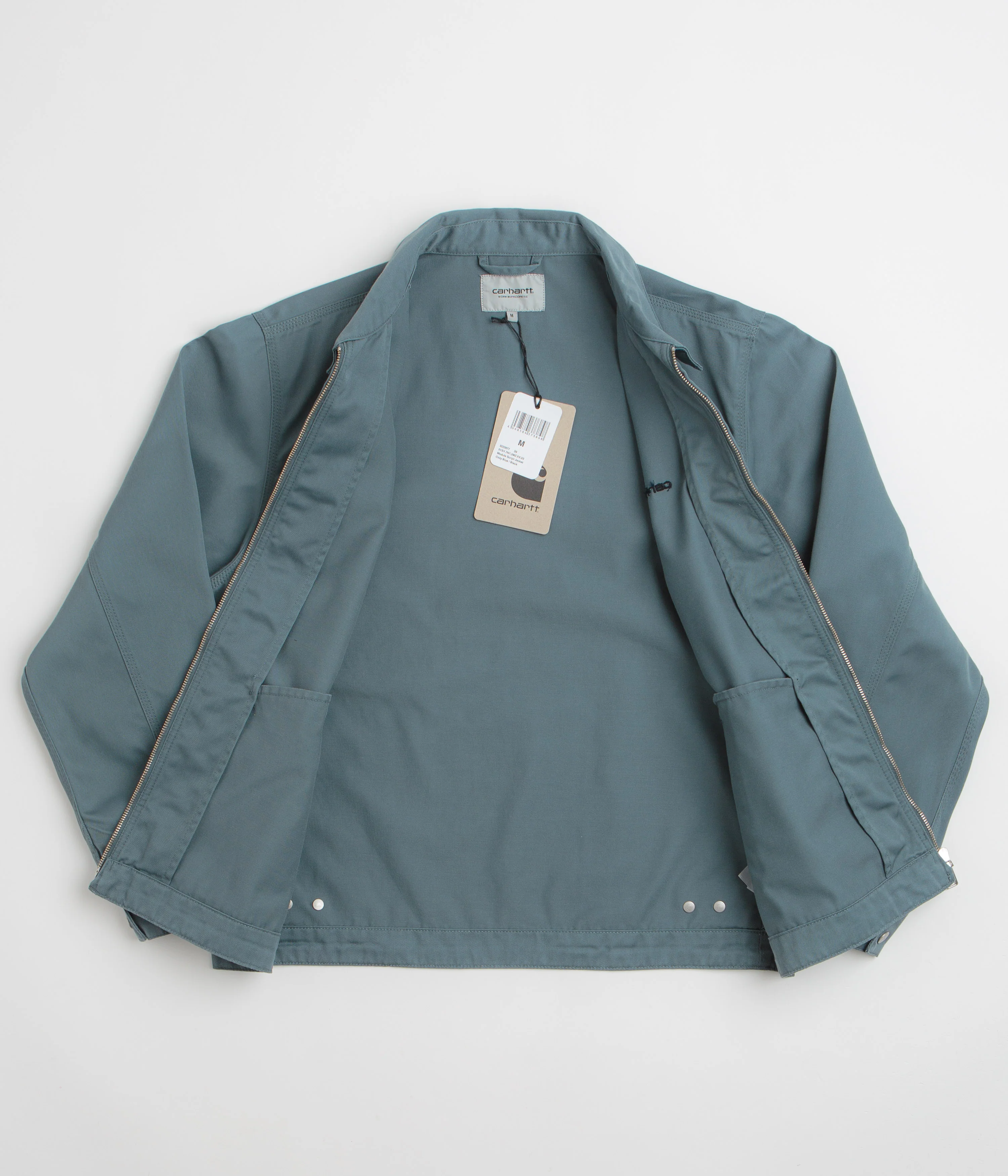 Carhartt Module Script Jacket - Cozy Blue / Black - Image 2