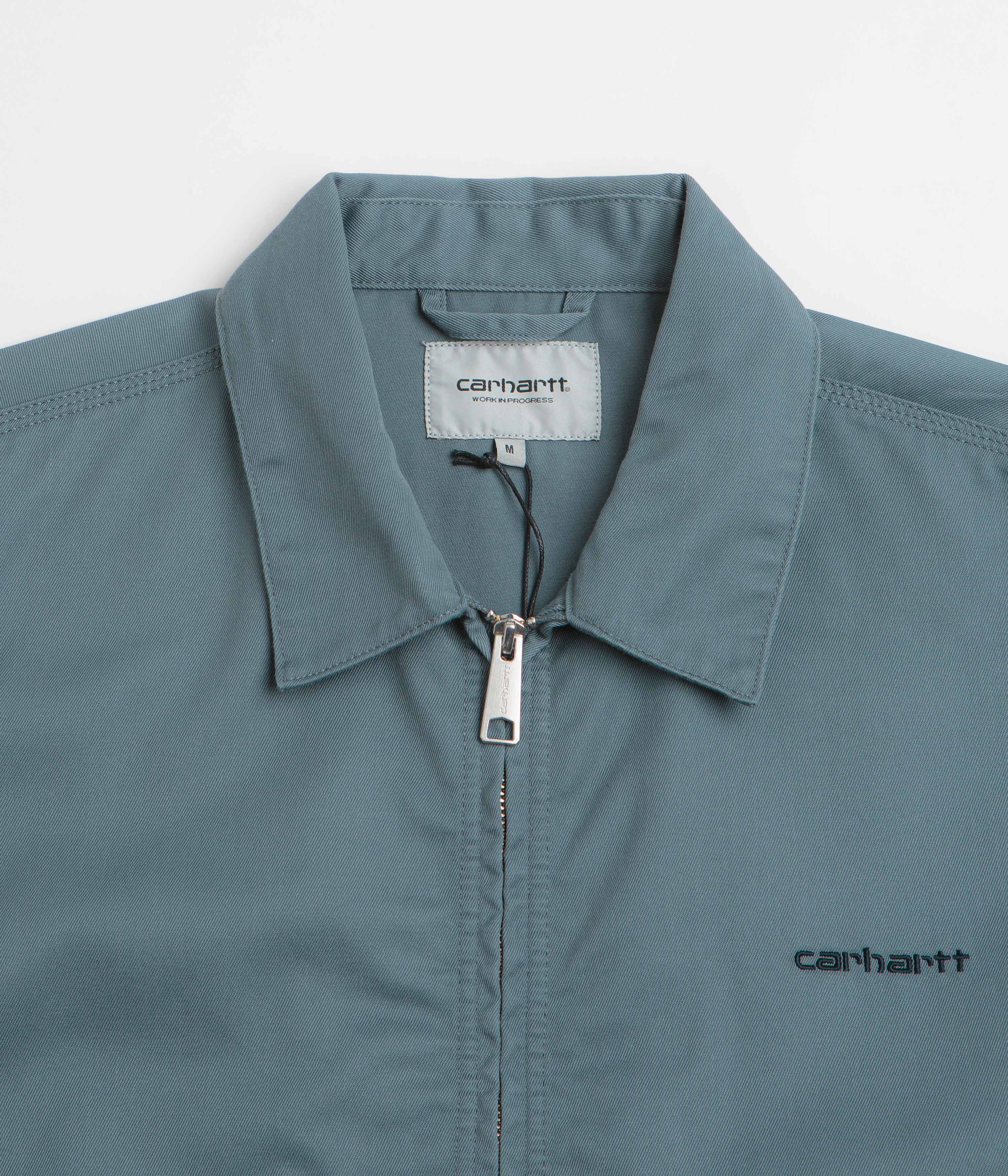 Carhartt Module Script Jacket - Cozy Blue / Black - Image 4