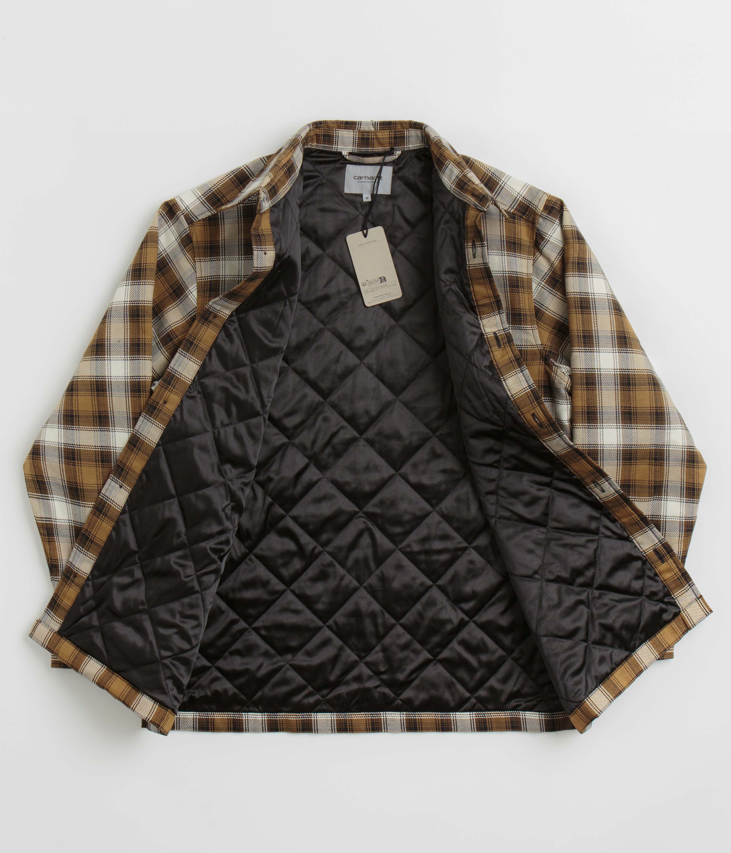 Carhartt Monahan Shirt Jacket - Monahan Check / Hamilton Brown - Image 2