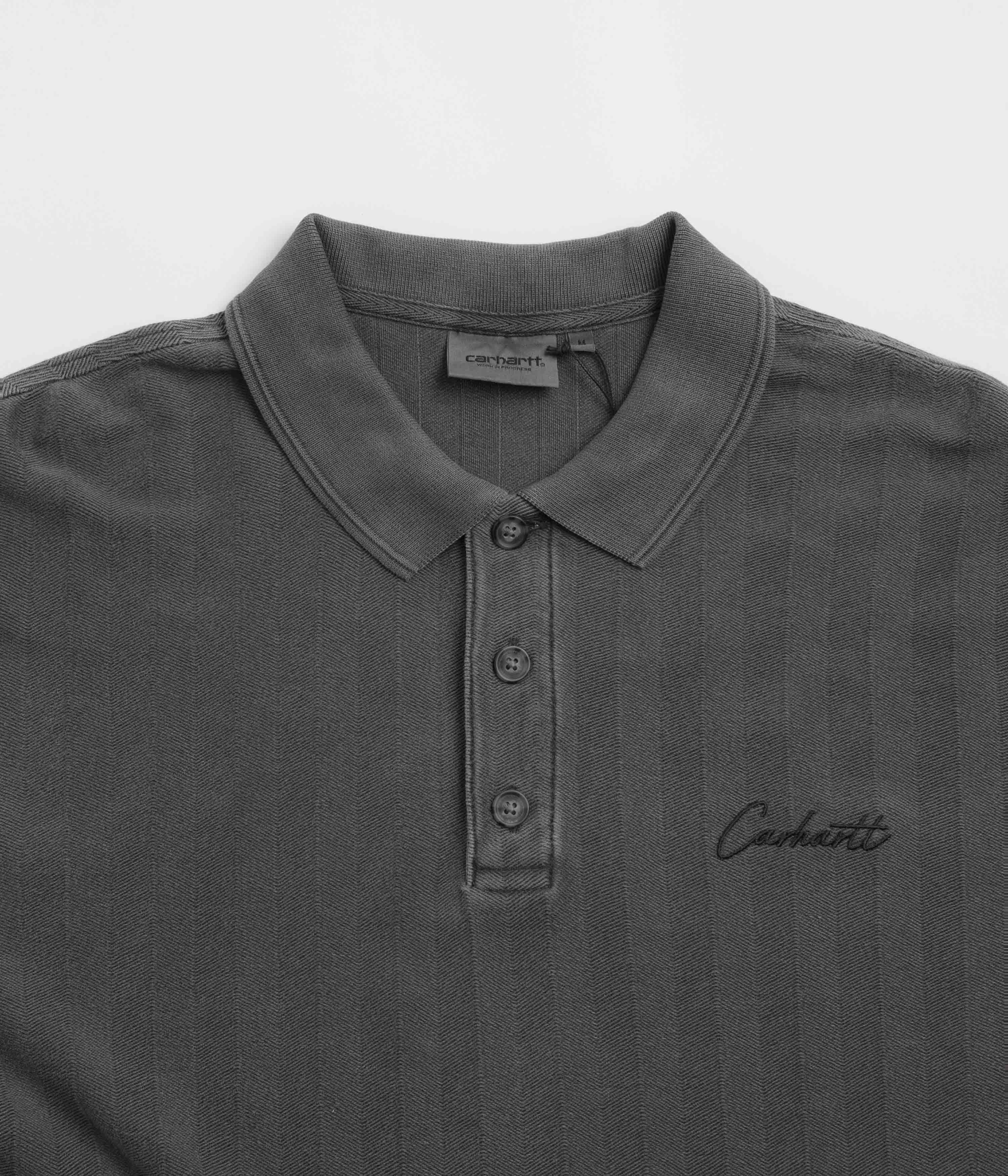Carhartt Morrison Rugby Shirt - Black - Image 4