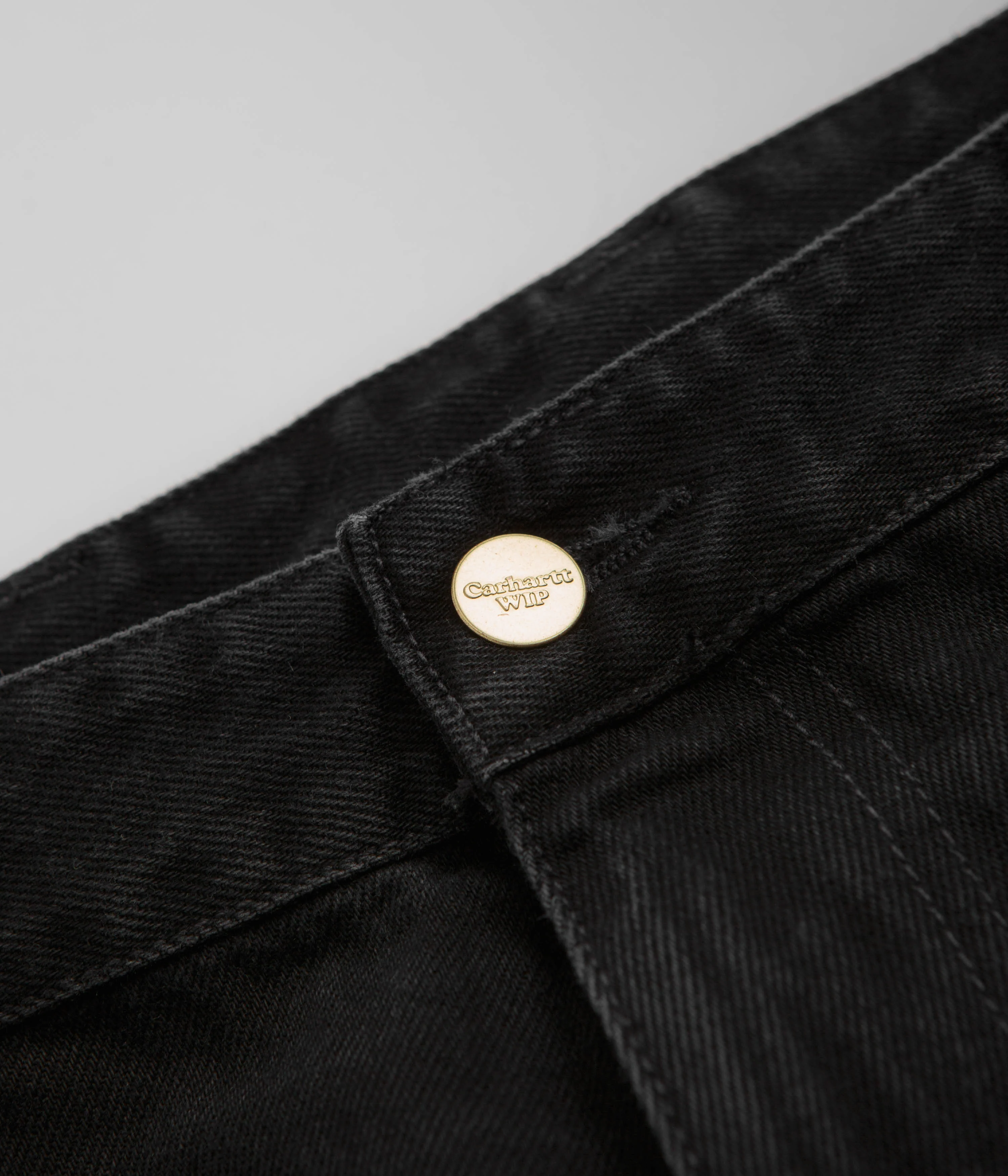 Carhartt Nash Double Knee Pants - Black Stone Washed - Image 5