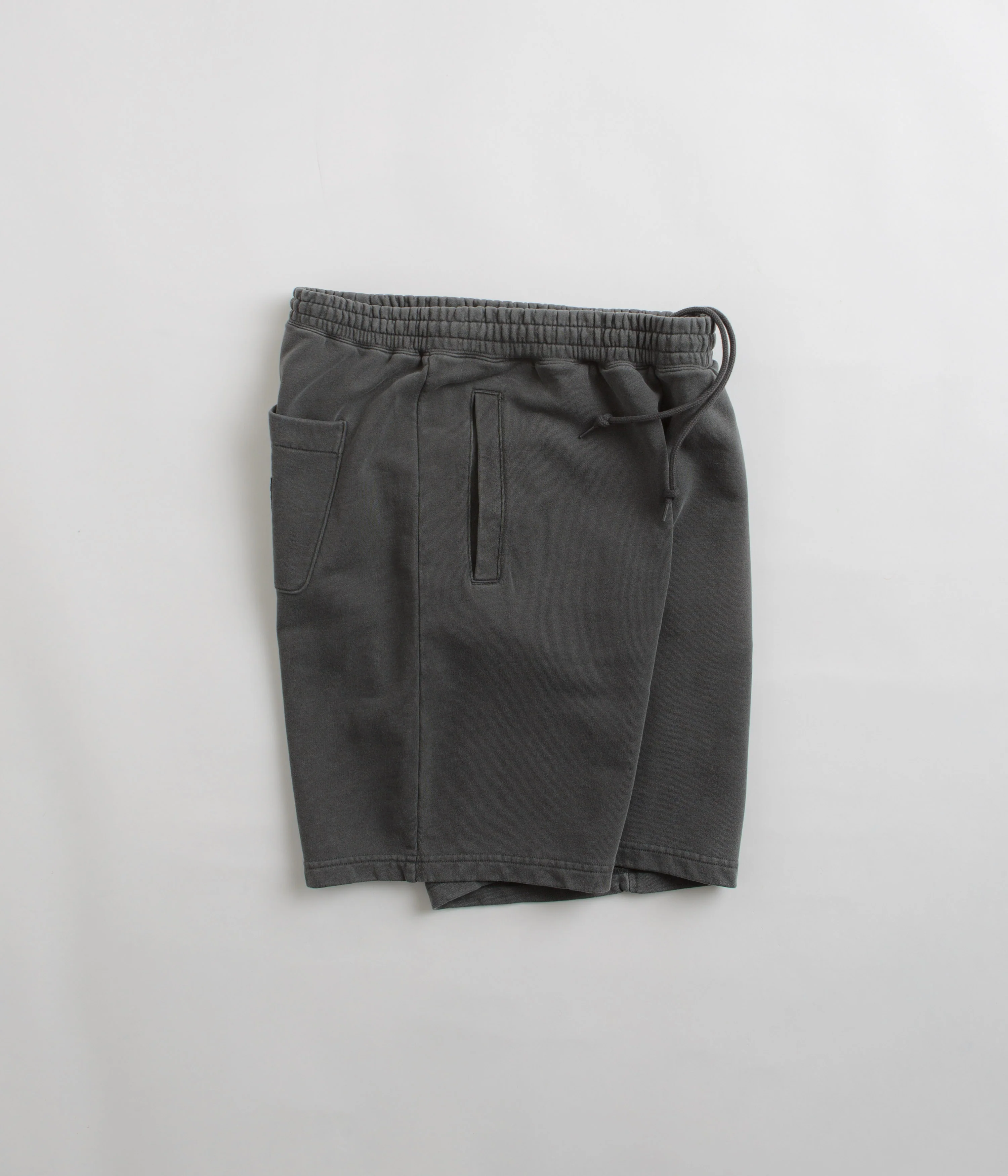 Carhartt Nelson Sweat Shorts - Charcoal - Image 2