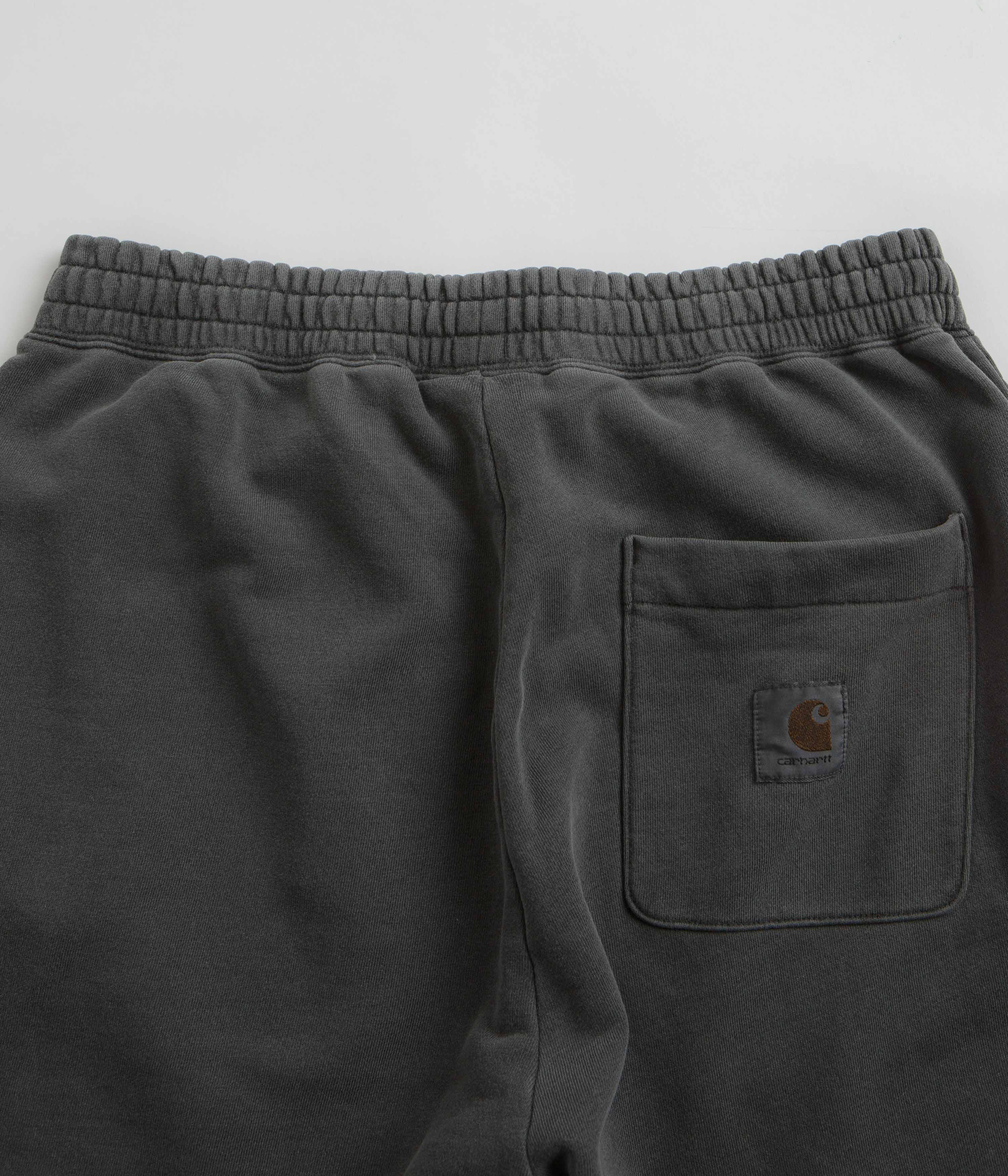 Carhartt Nelson Sweat Shorts - Charcoal - Image 6