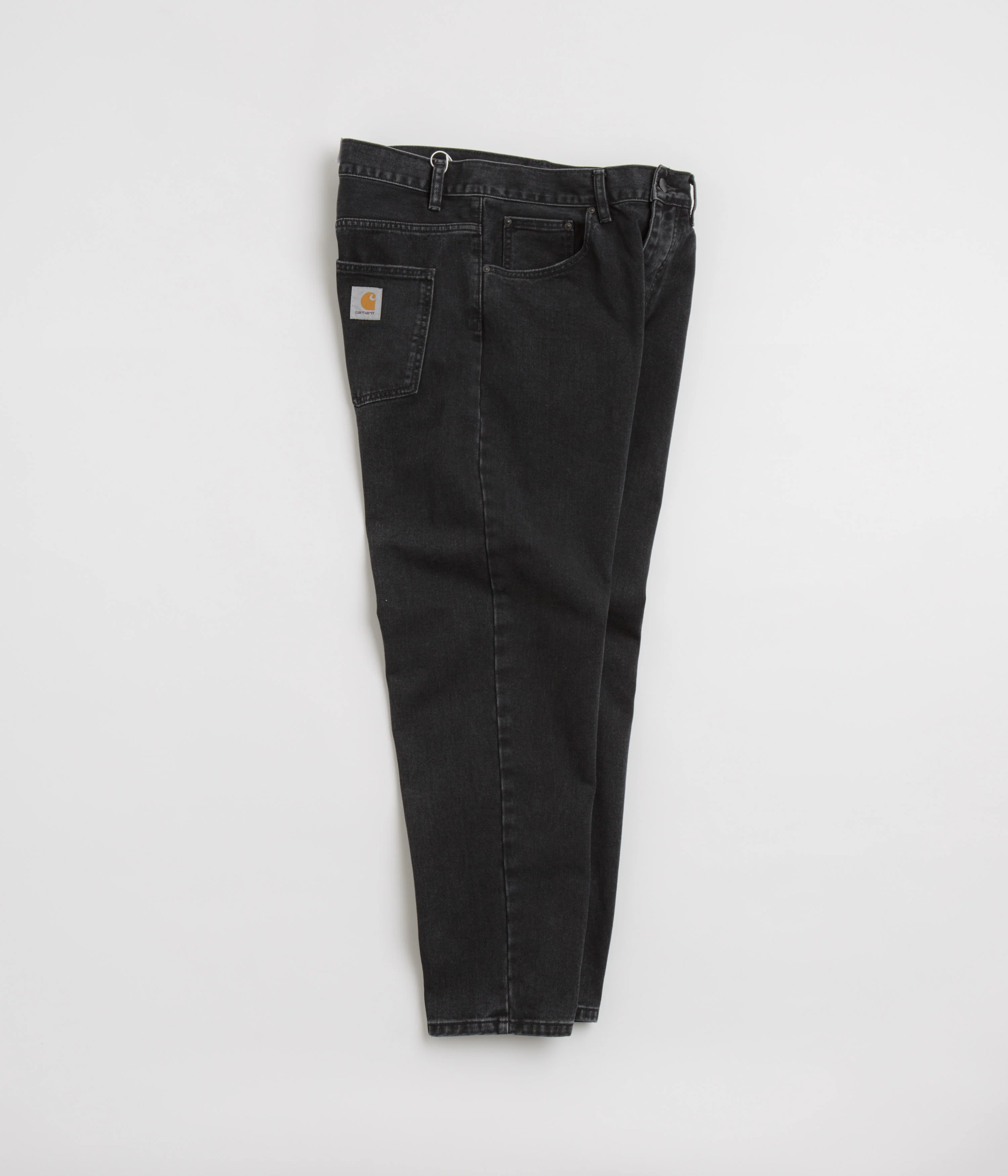 Carhartt Newel Pants - Black Stone Washed - Image 2