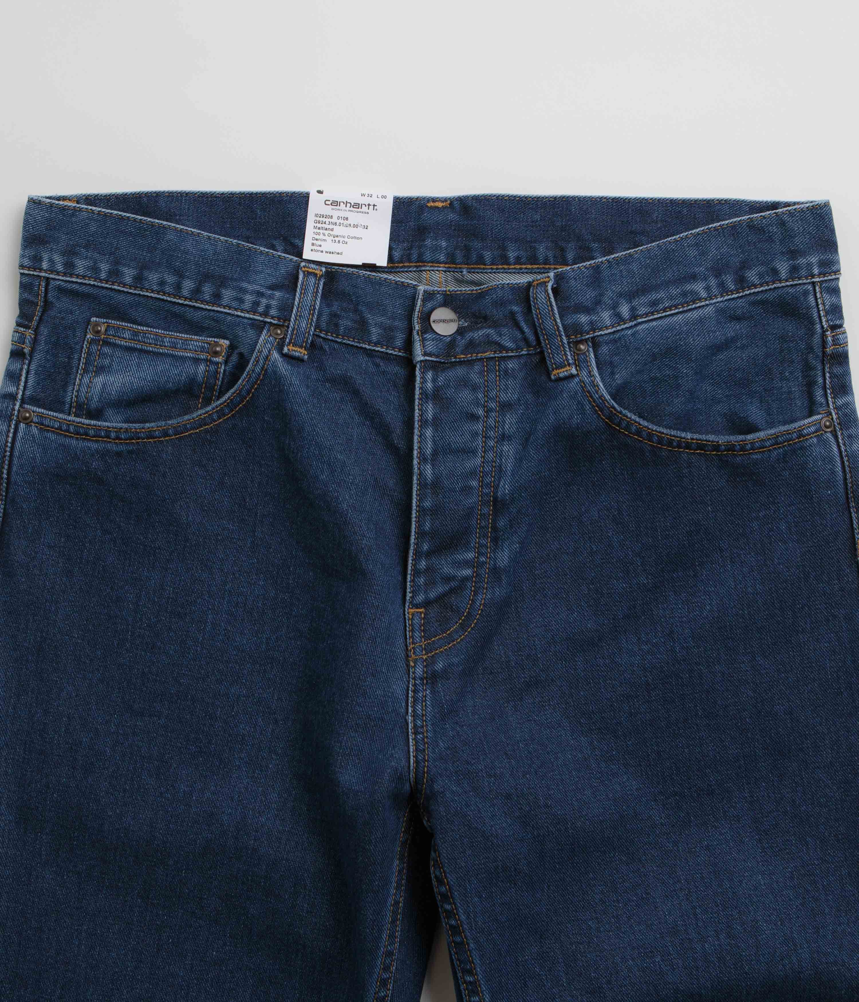 Carhartt Newel Pants - Blue Stone Washed - Image 4