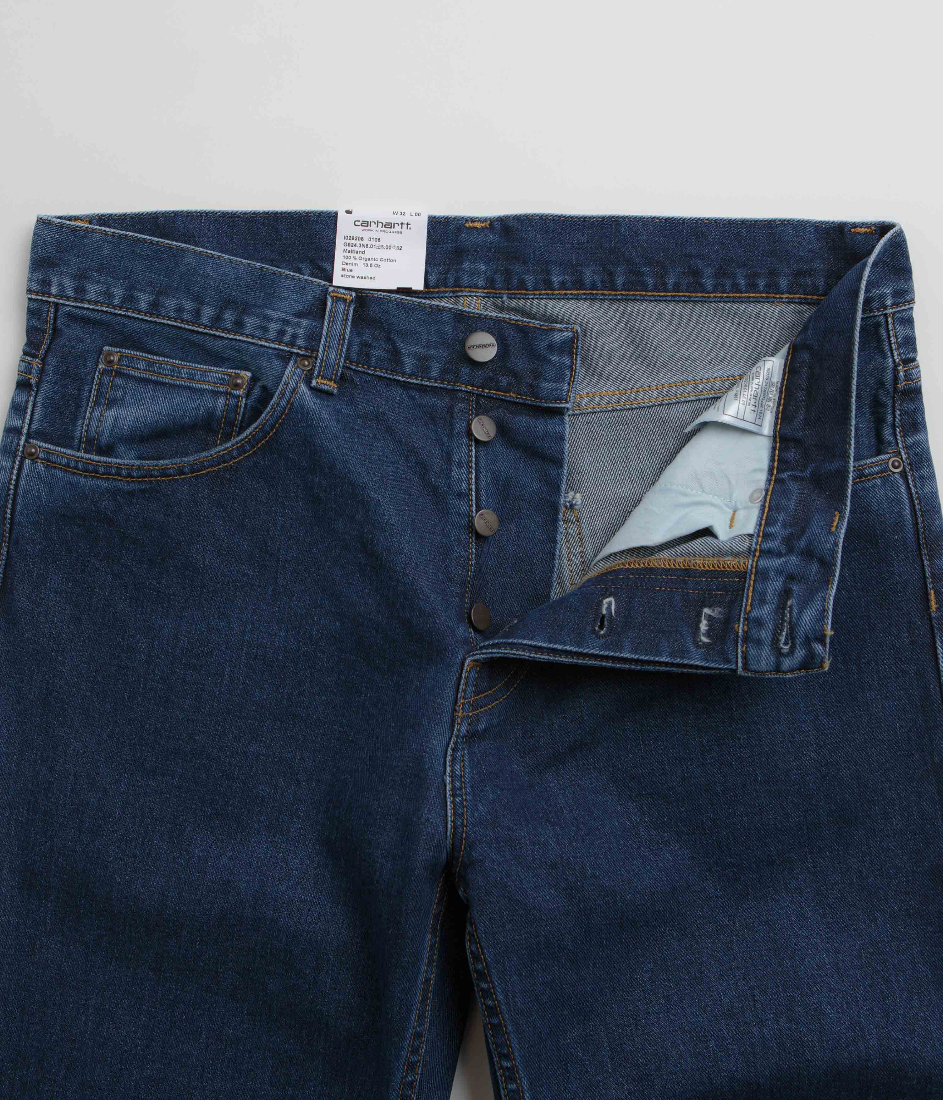 Carhartt Newel Pants - Blue Stone Washed - Image 5