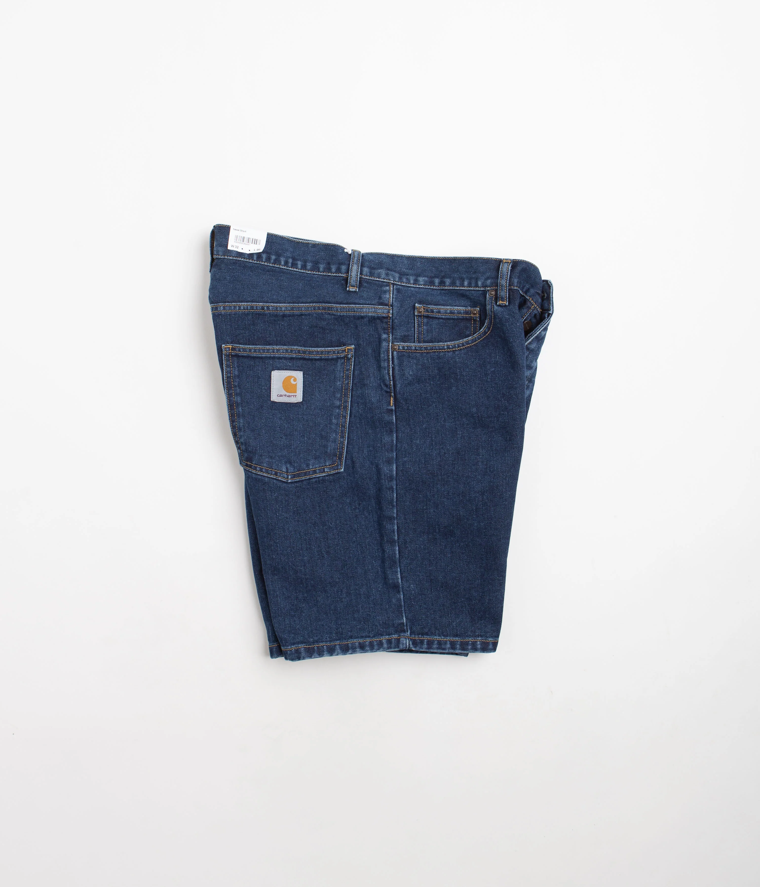 Carhartt Newel Shorts - Blue Stone Washed - Image 2