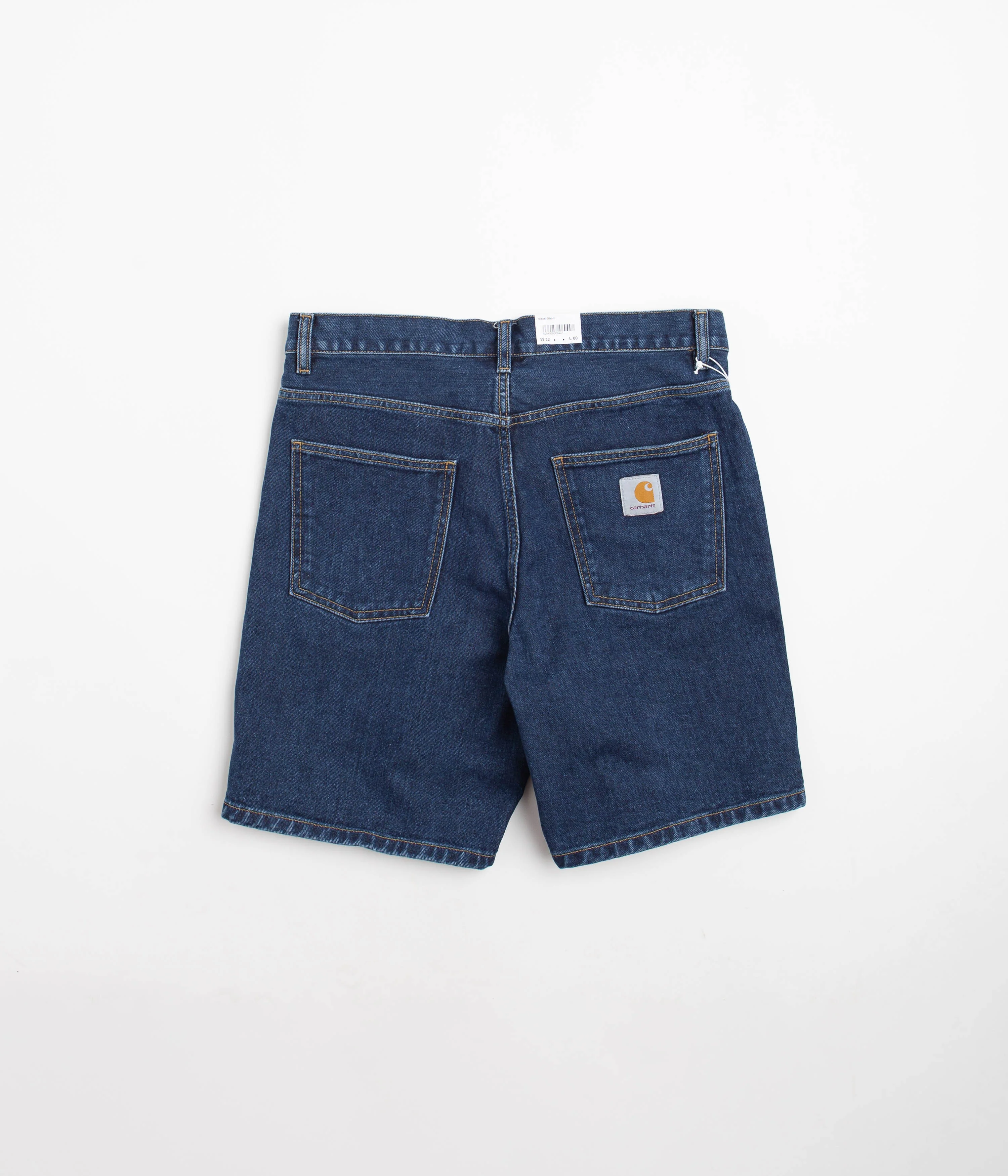 Carhartt Newel Shorts - Blue Stone Washed - Image 3