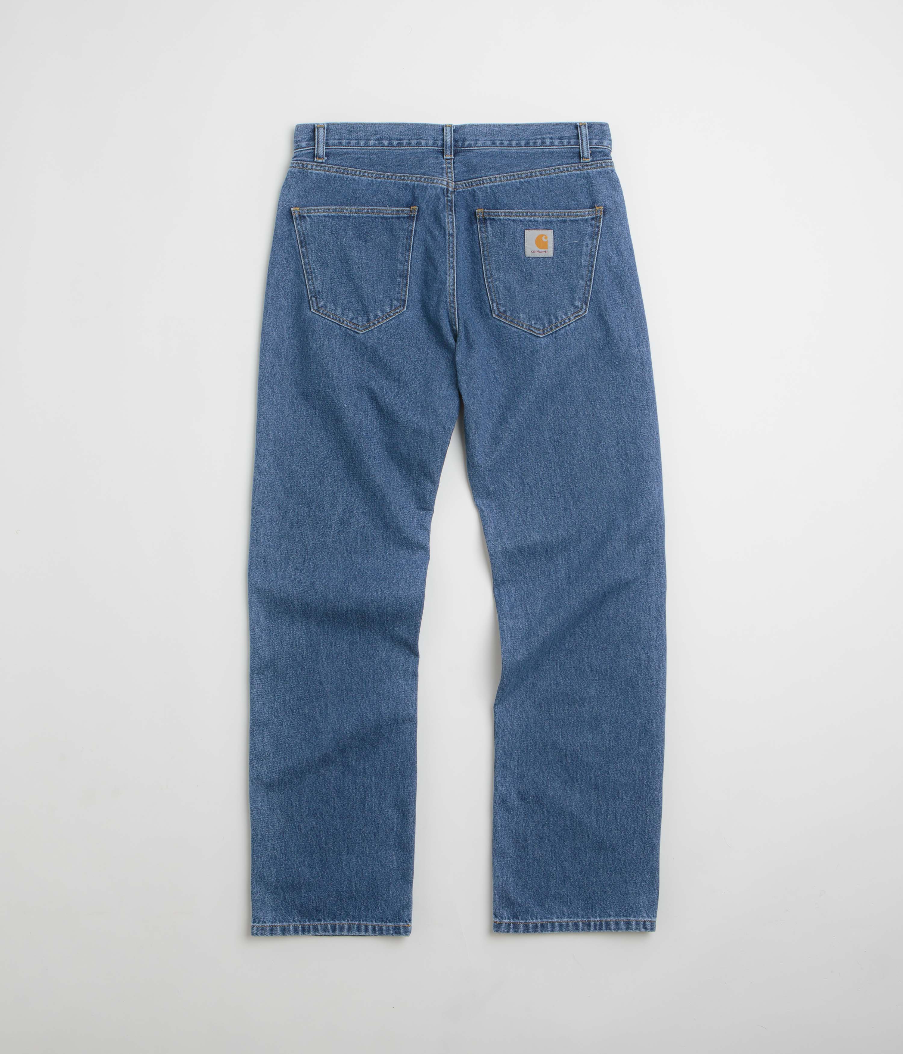 Carhartt Nolan Pants - Blue Heavy Stone Wash - Image 2