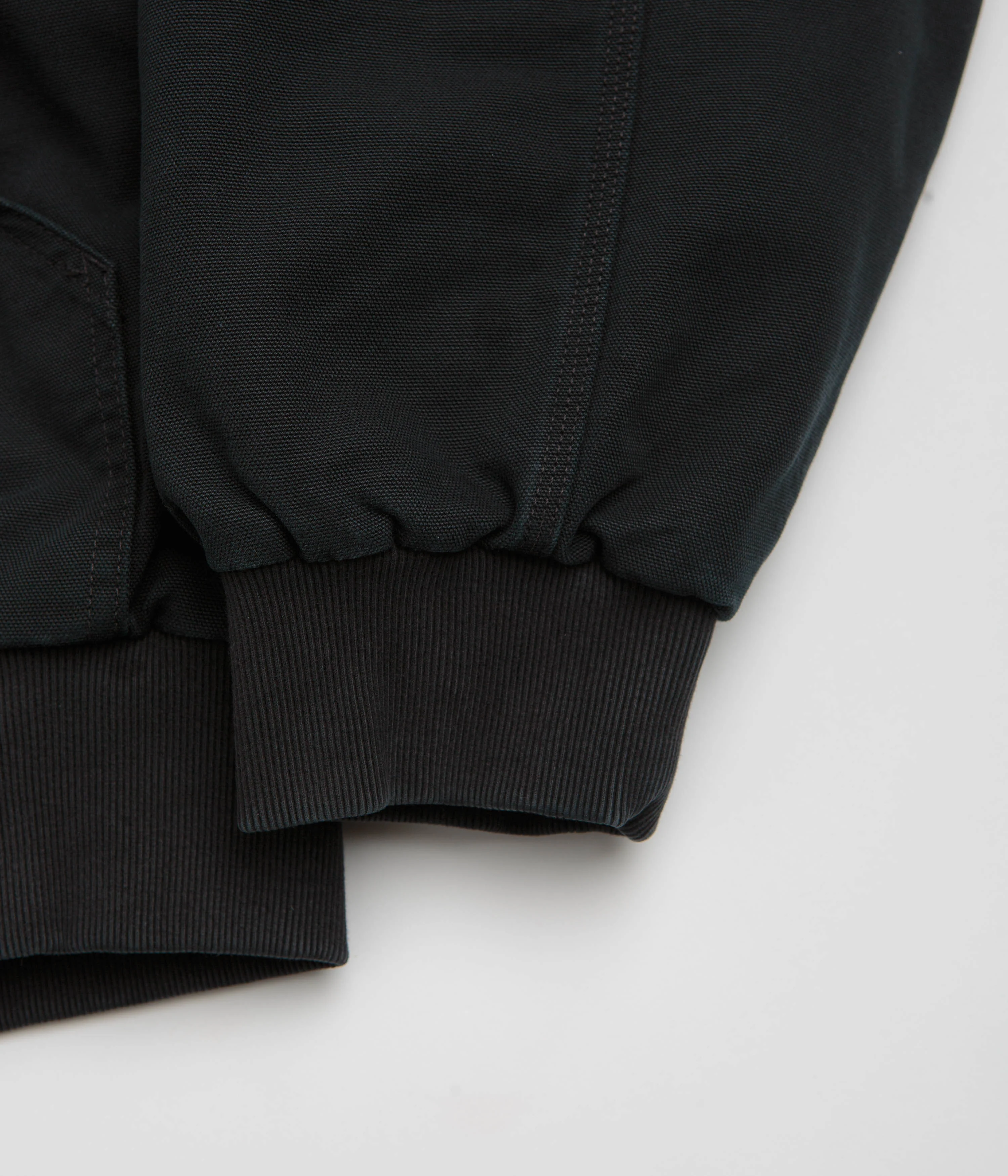 Carhartt OG Active Jacket - Black / Black Stone Canvas - Image 7