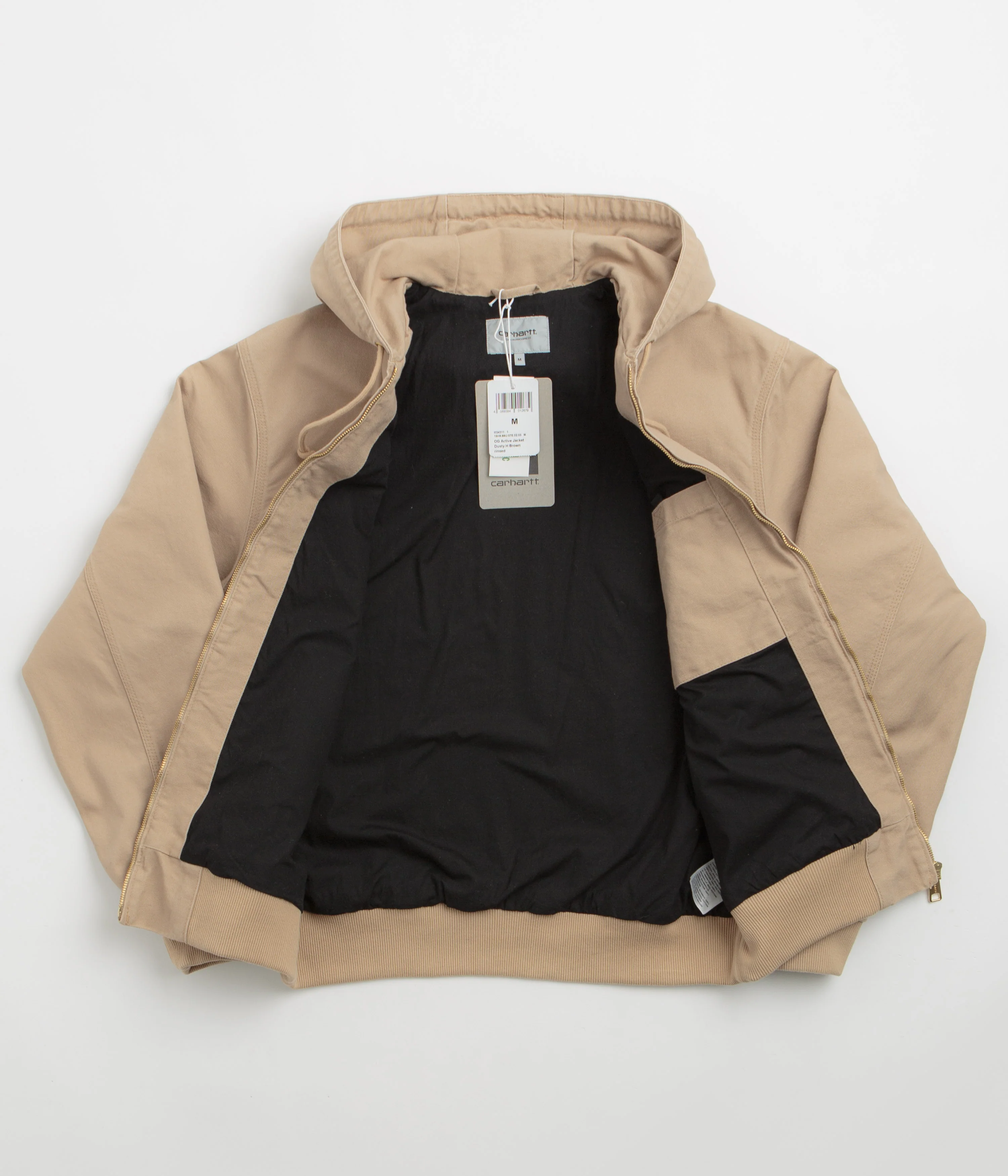 Carhartt OG Active Jacket - Dusty Hamilton Brown Rinsed - Image 2