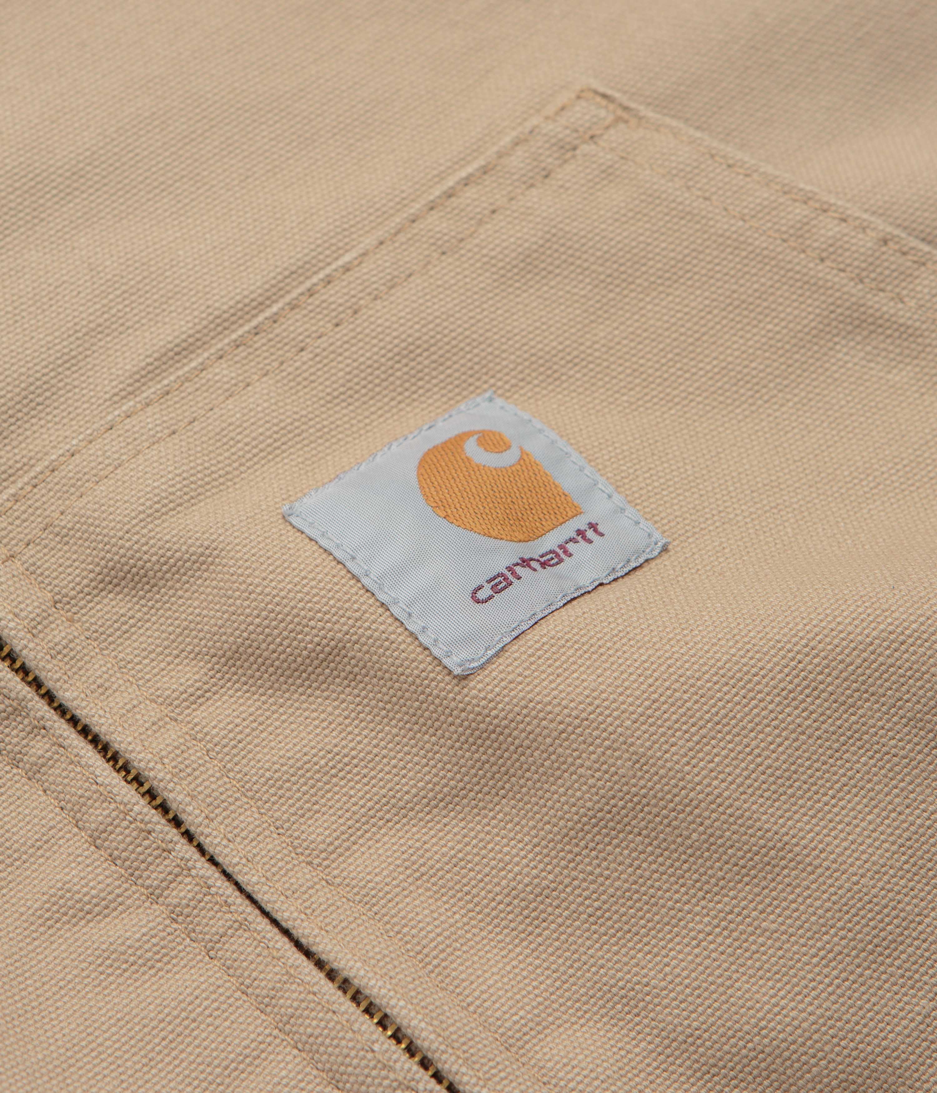 Carhartt OG Active Jacket - Dusty Hamilton Brown Rinsed - Image 5