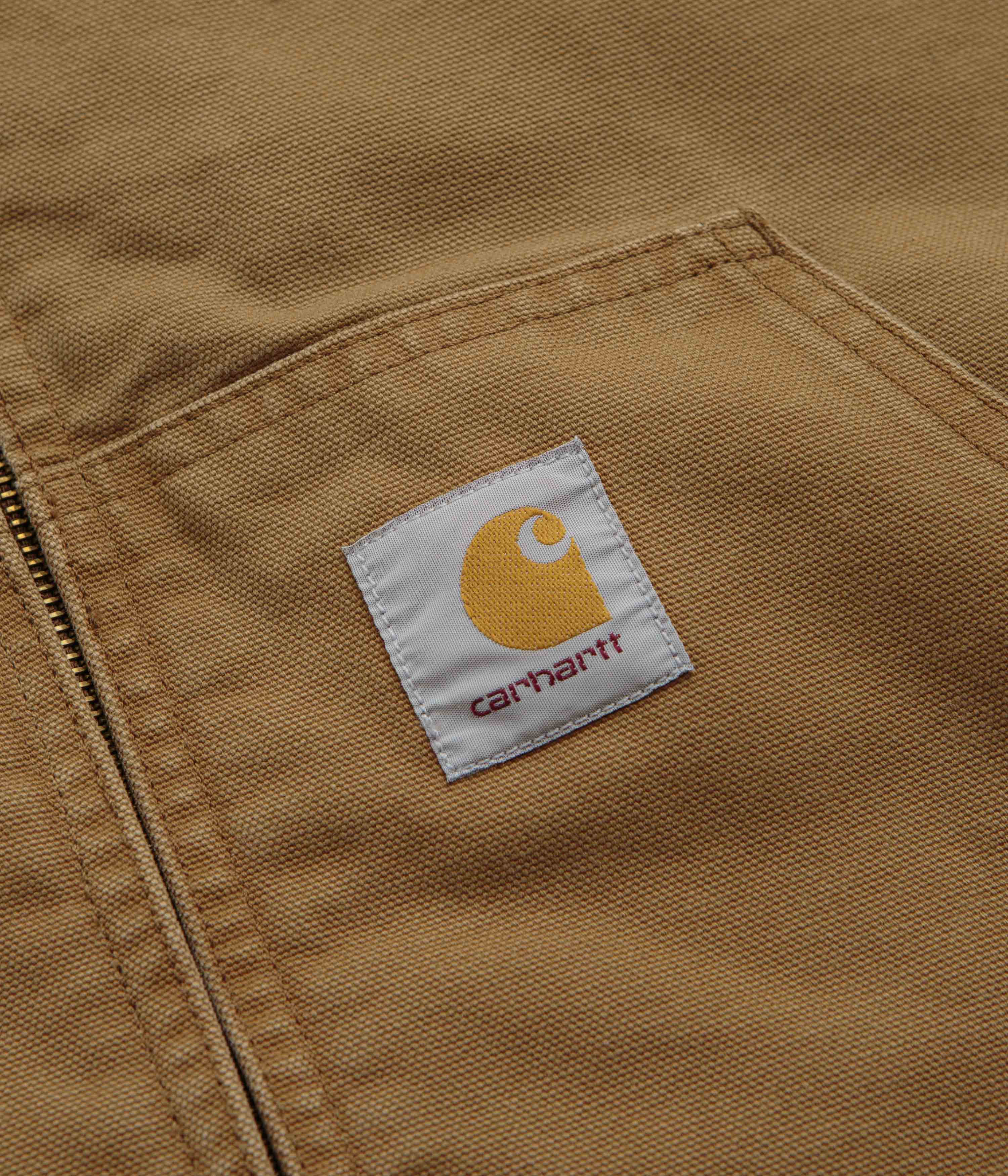 Carhartt OG Active Jacket - Hamilton Brown Stone Canvas - Image 5