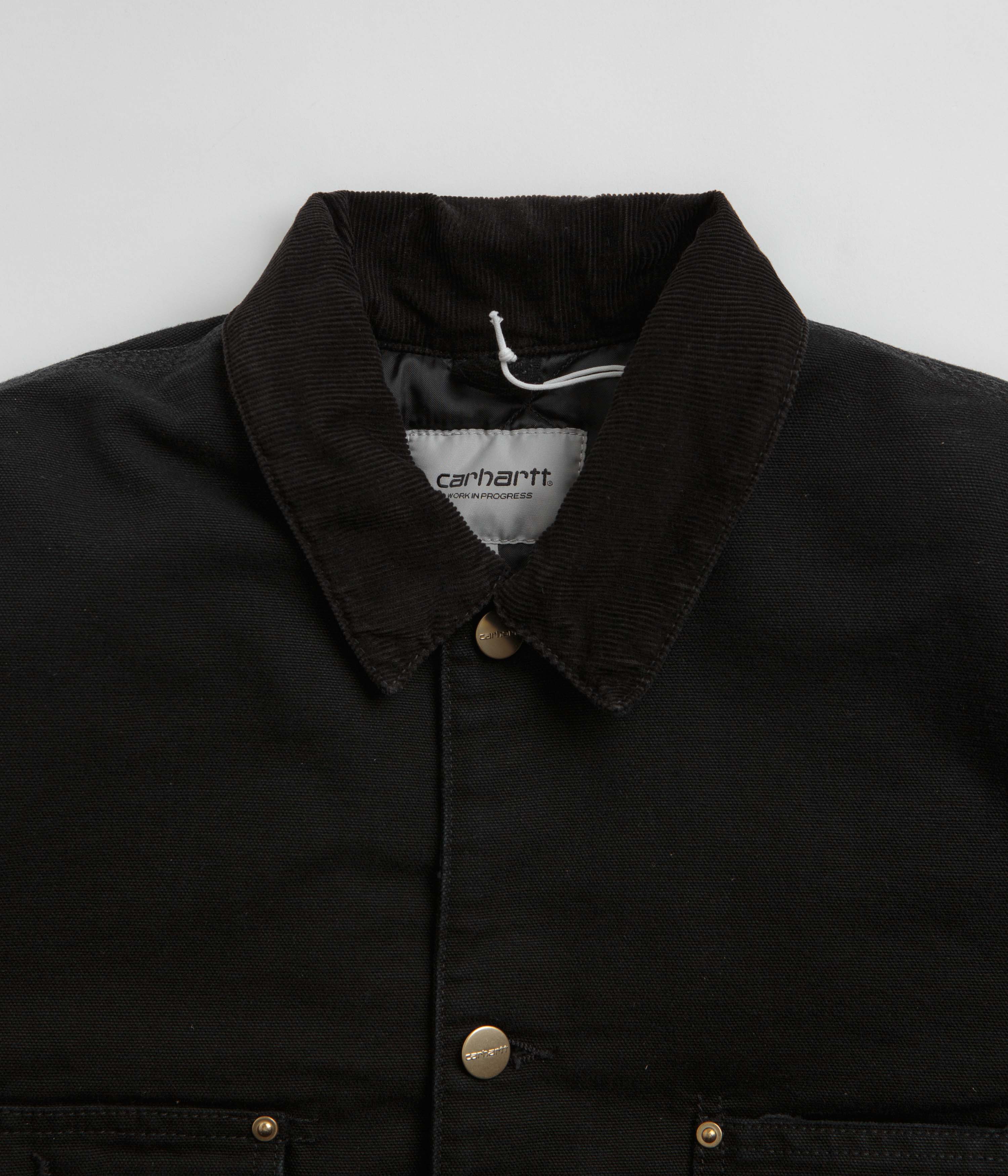 Carhartt OG Chore Coat - Black / Black - Image 6