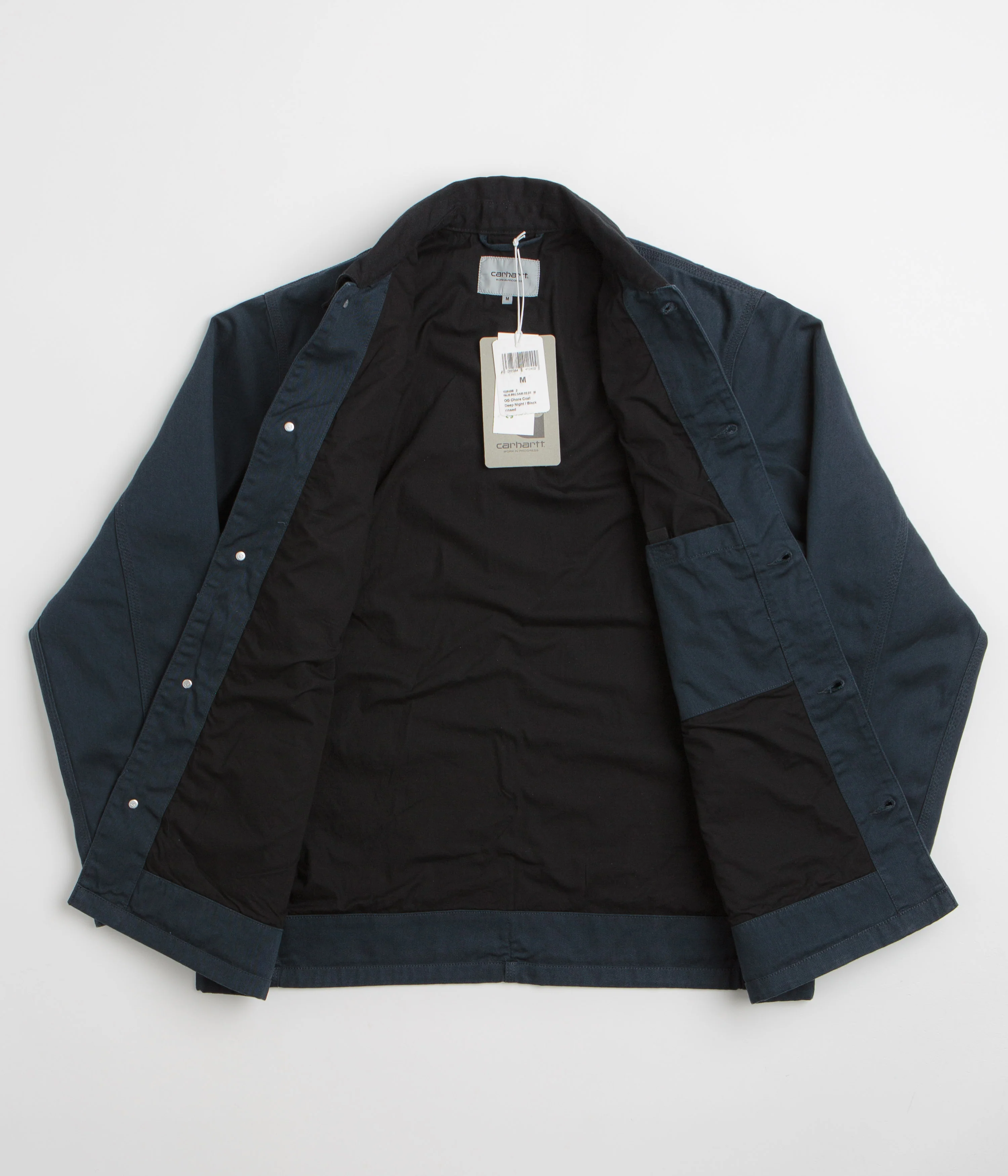Carhartt OG Chore Coat - Deep Night / Black - Image 2