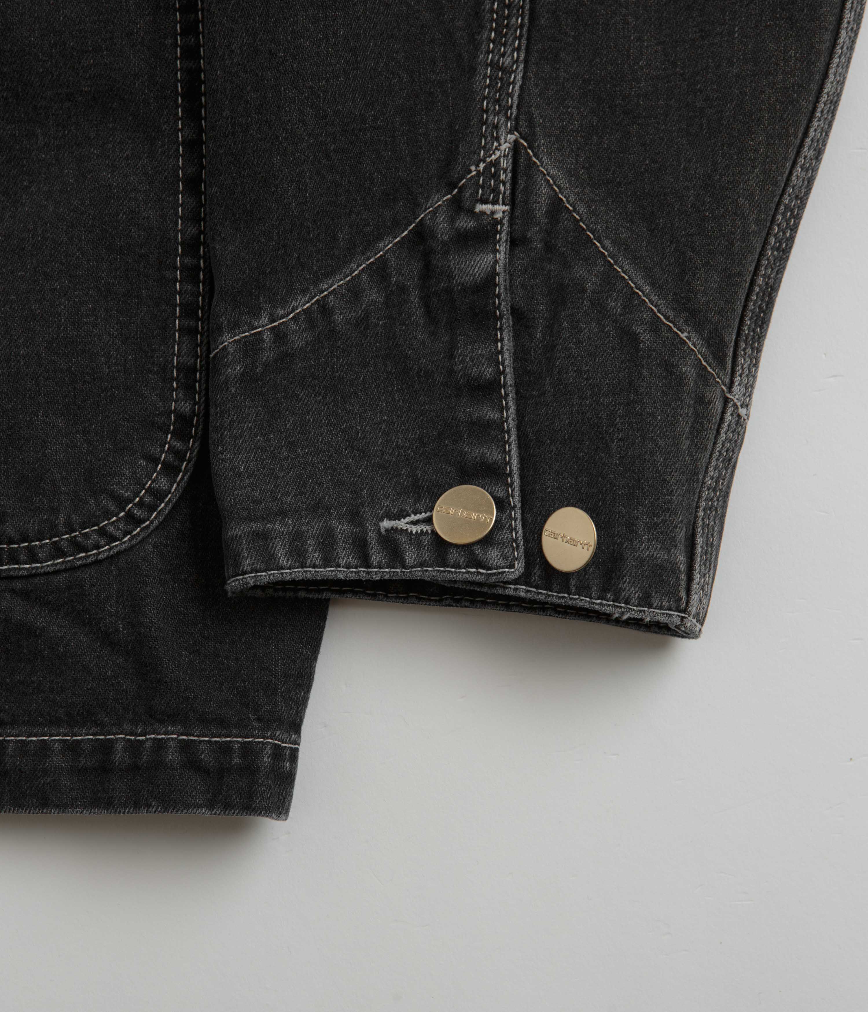 Carhartt OG Chore Coat - Heavy Stone Washed Black - Image 6