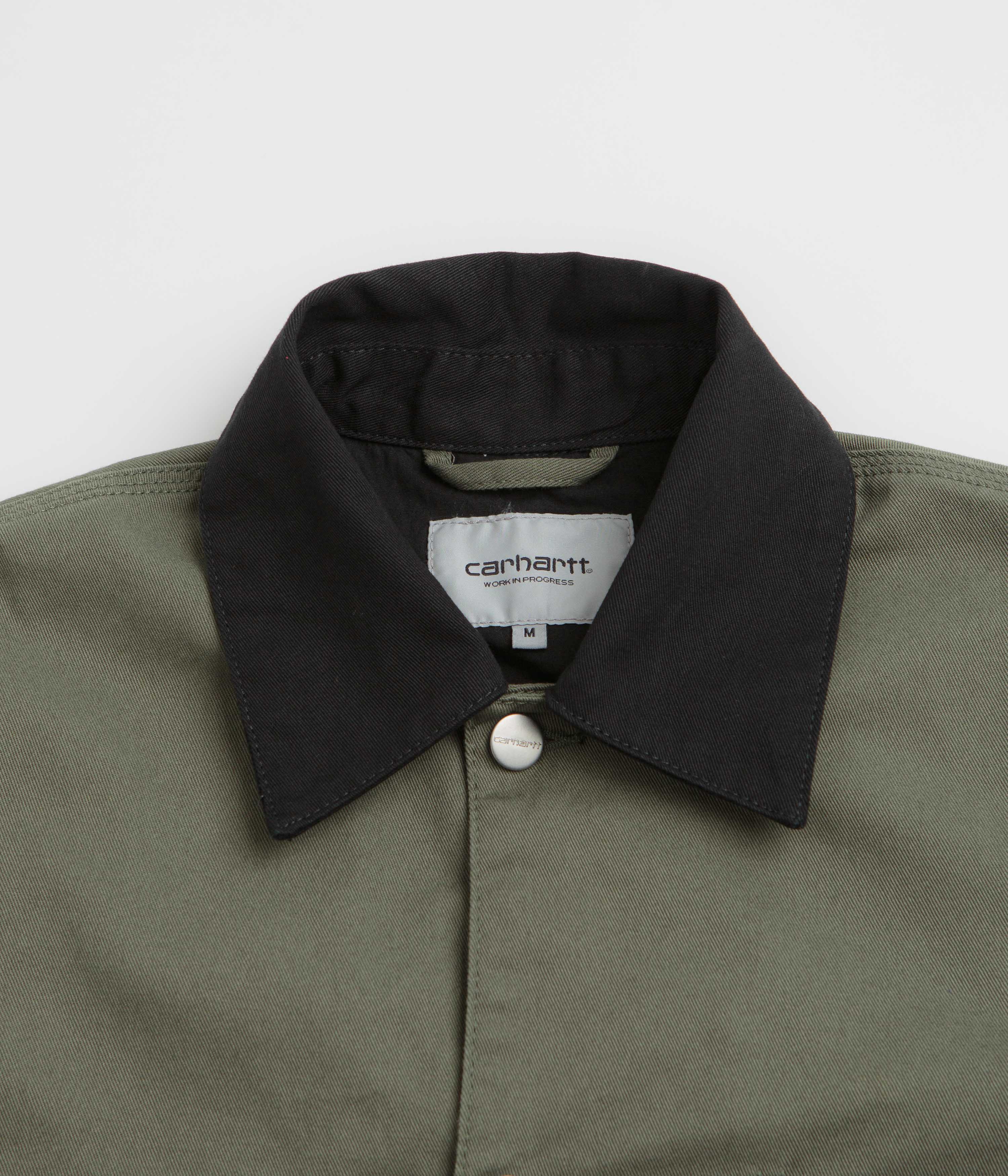 Carhartt OG Chore Coat - Leaf / Black - Image 4