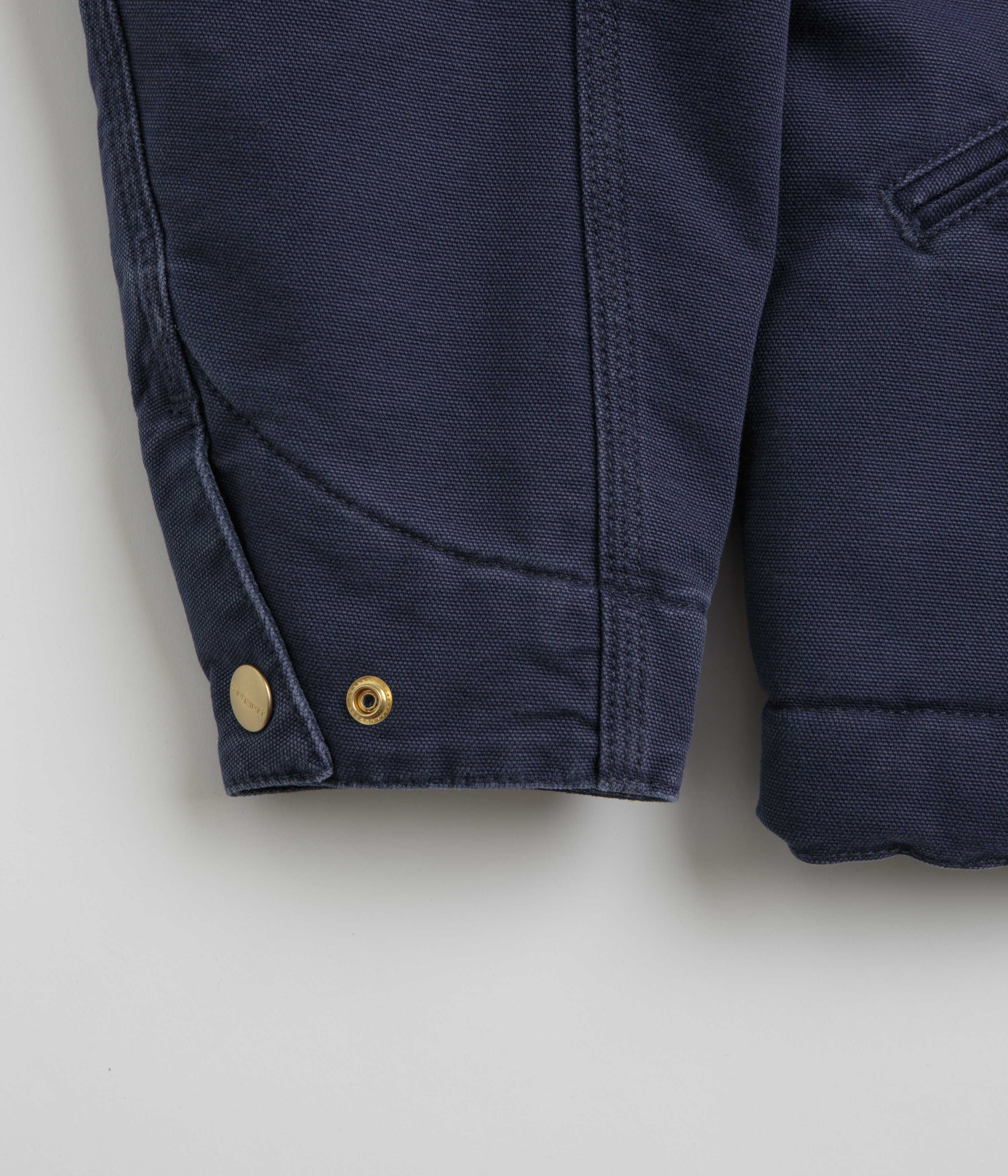 Carhartt OG Detroit Jacket - Air Force Blue / Black - Image 3