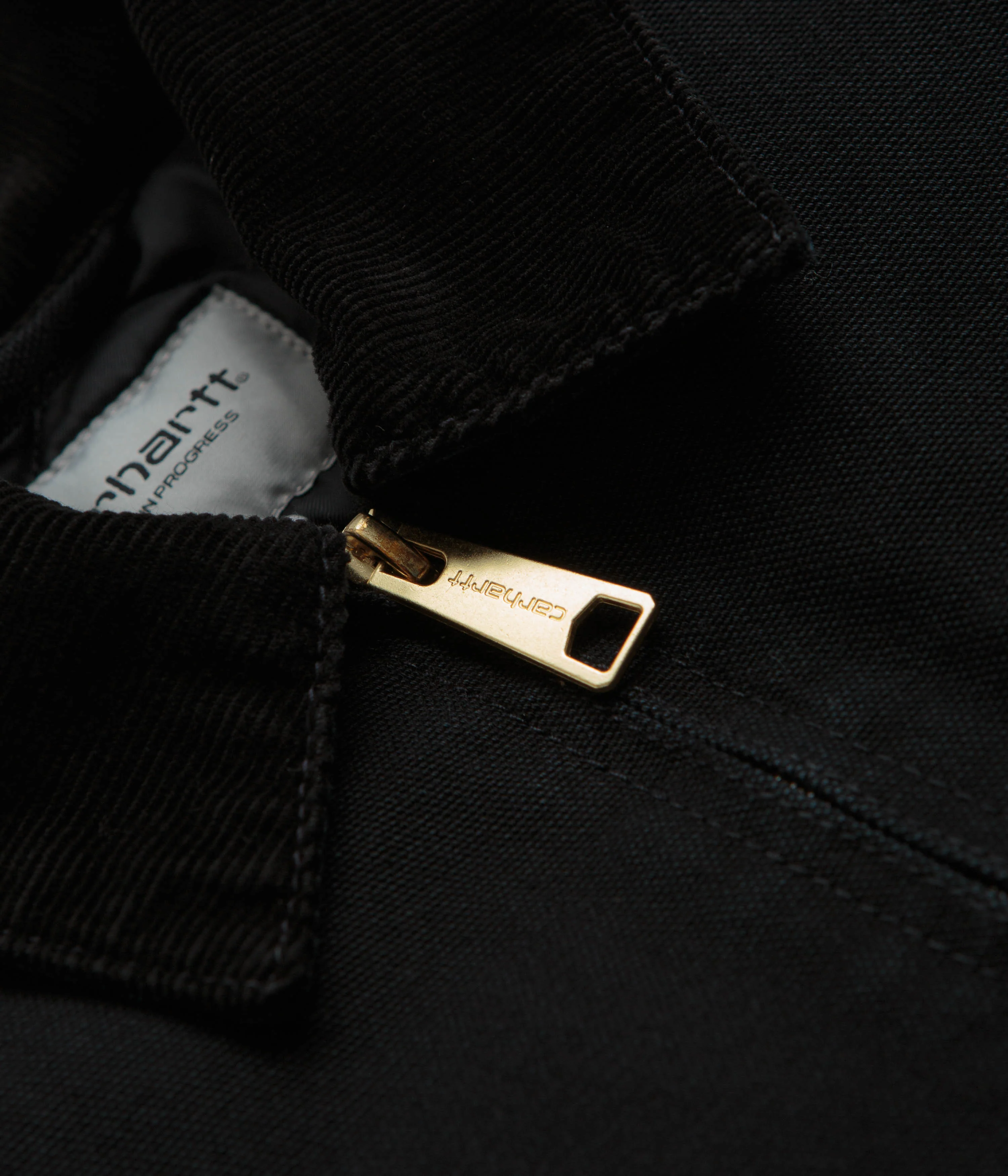 Carhartt OG Detroit Jacket - Black / Black - Image 5