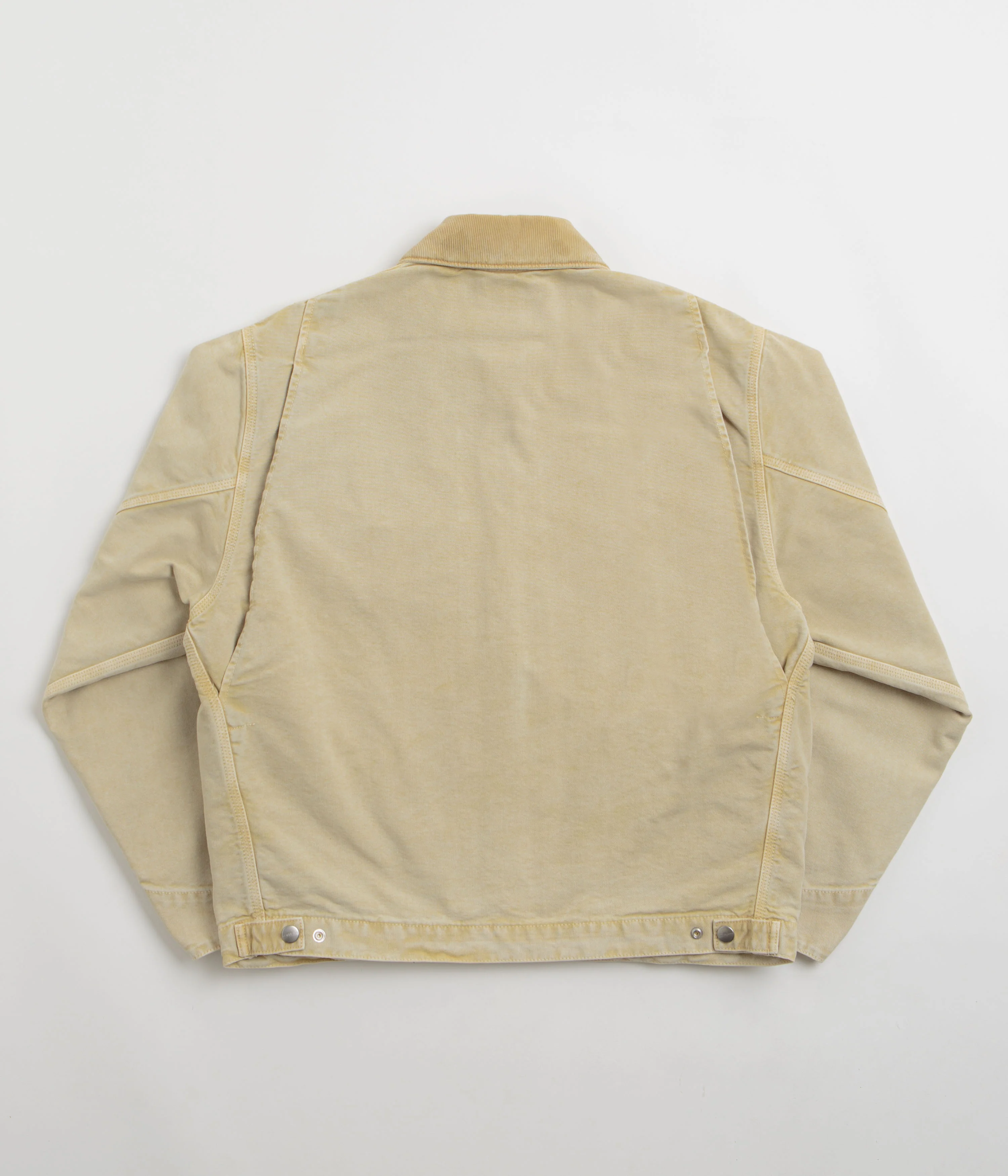Carhartt OG Detroit Jacket - Dusty Hamilton Brown / Dusty Hamilton Brown Chalk Wash - Image 3