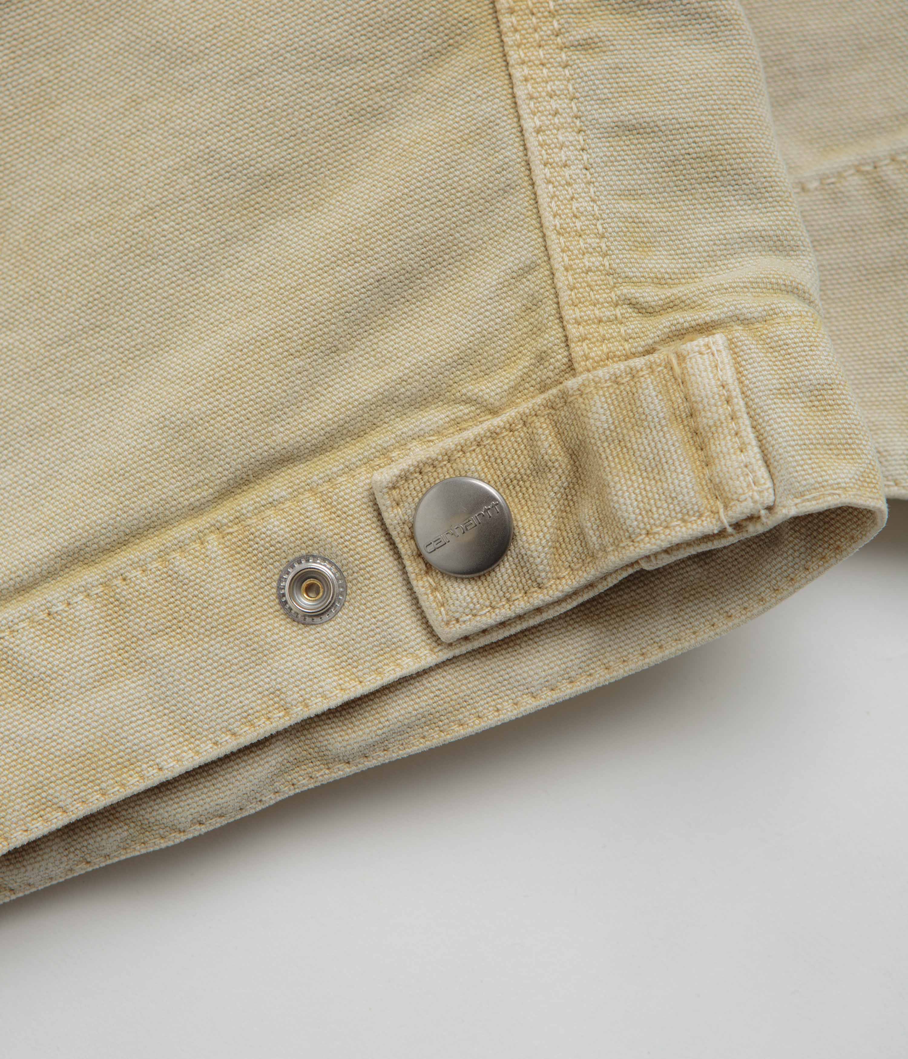Carhartt OG Detroit Jacket - Dusty Hamilton Brown / Dusty Hamilton Brown Chalk Wash - Image 7