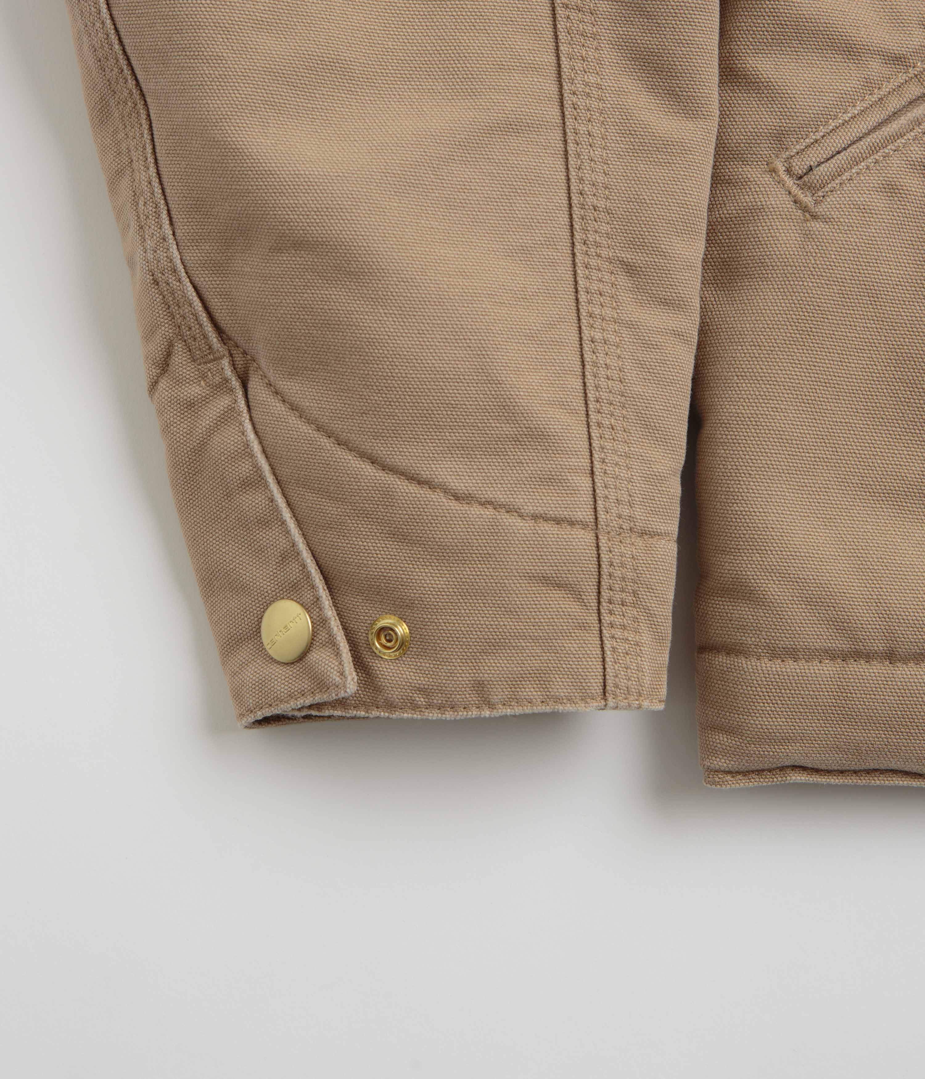 Carhartt OG Detroit Jacket - Peanut / Black - Image 3