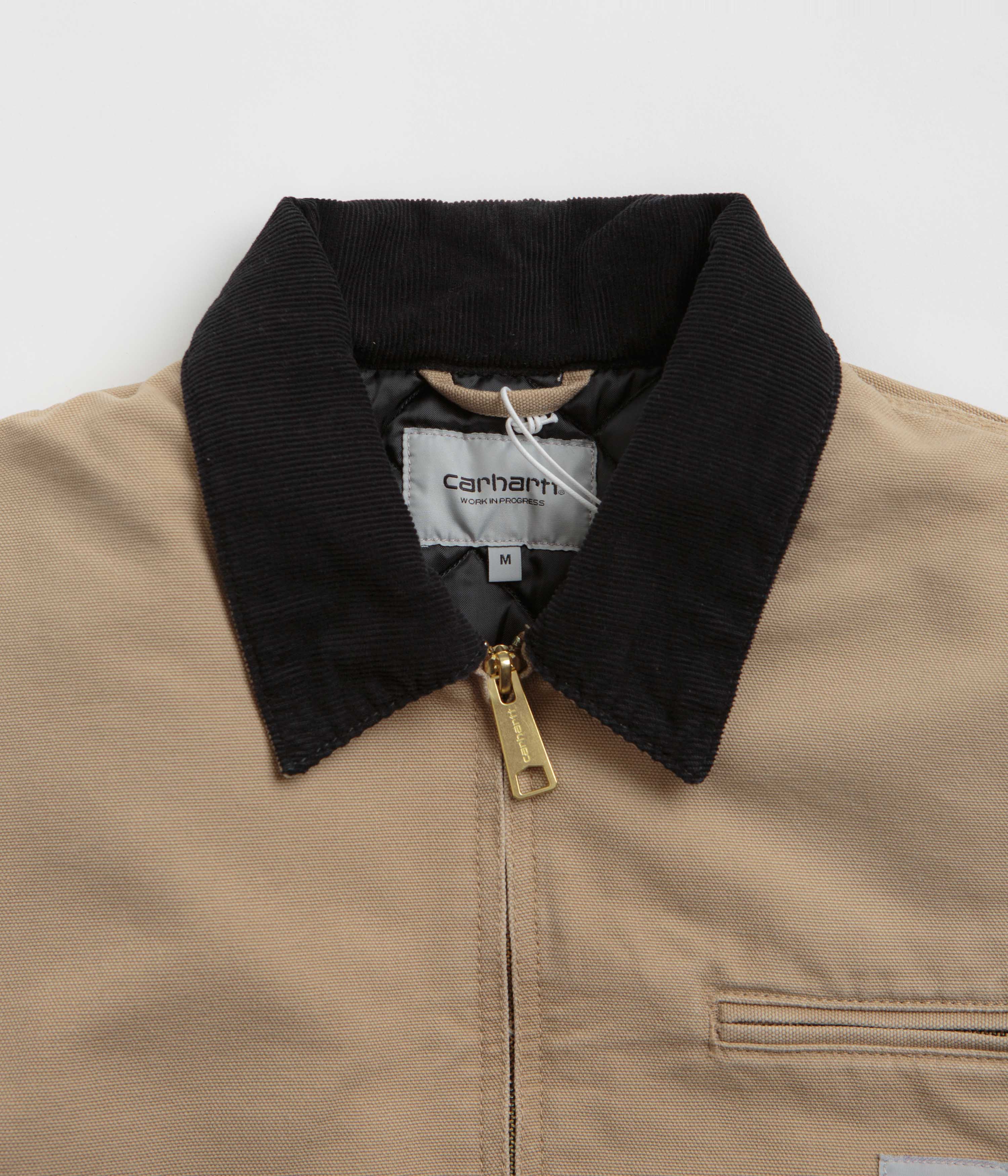 Carhartt OG Detroit Jacket - Peanut / Black - Image 5