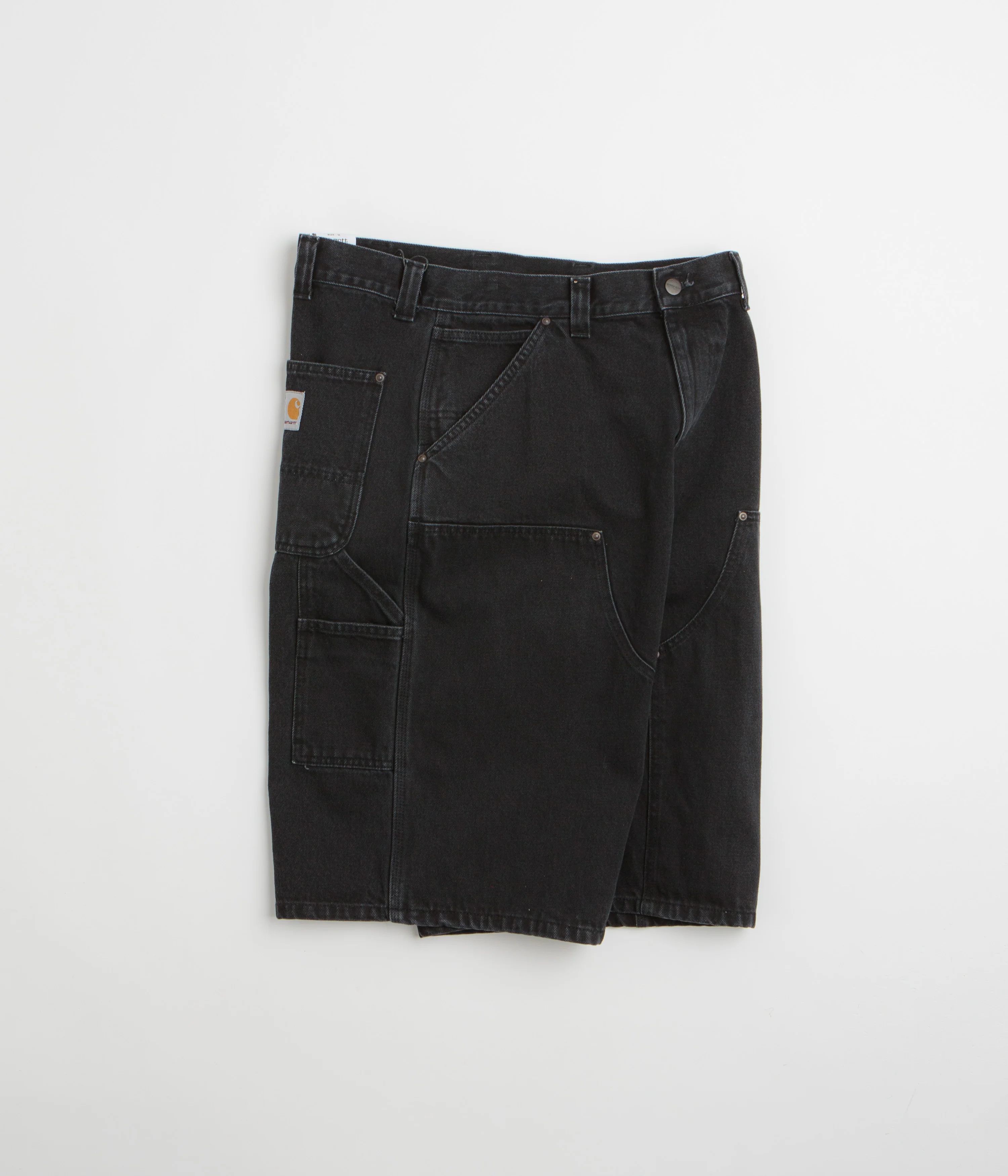 Carhartt OG Double Knee Shorts - Black - Image 2