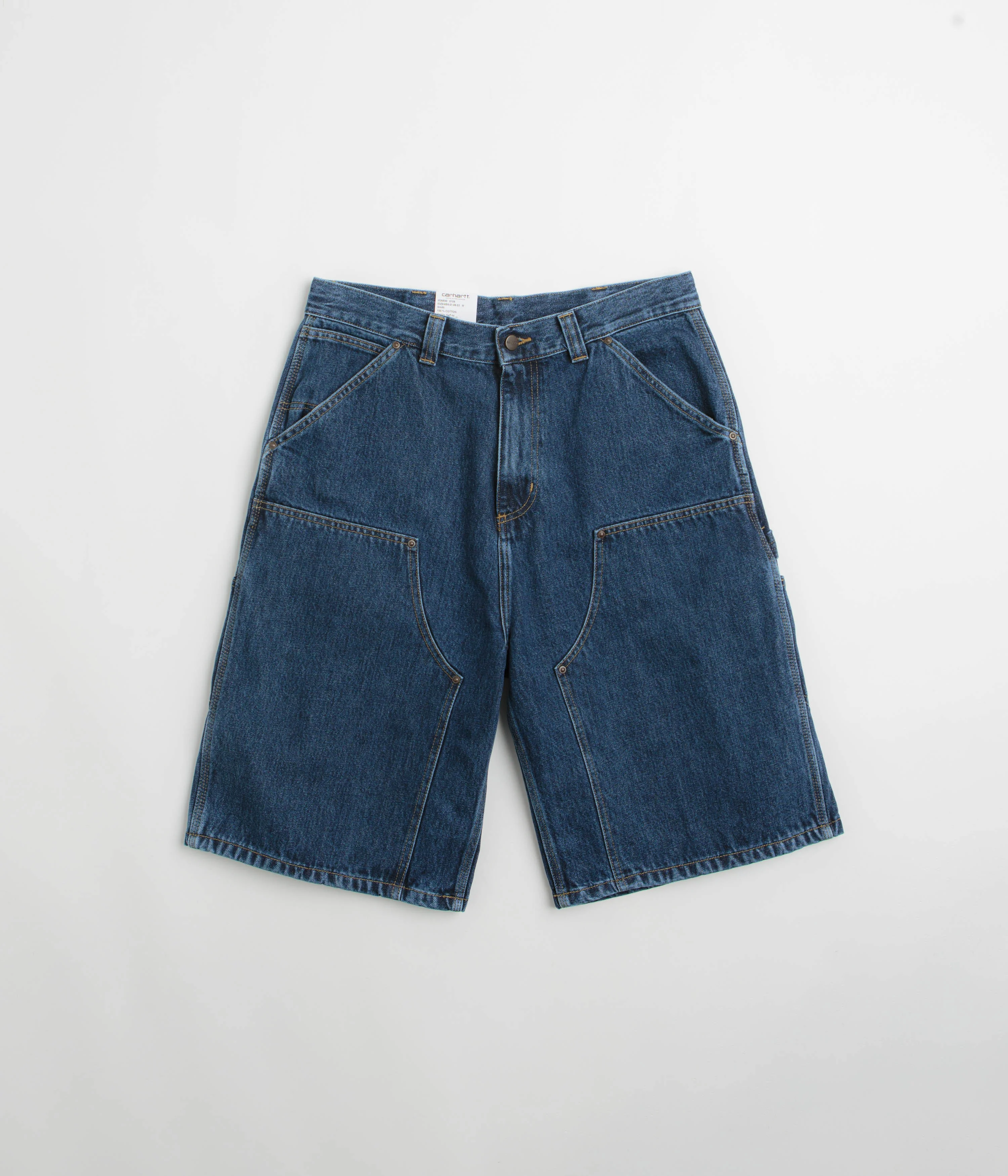 Carhartt OG Double Knee Shorts - Blue