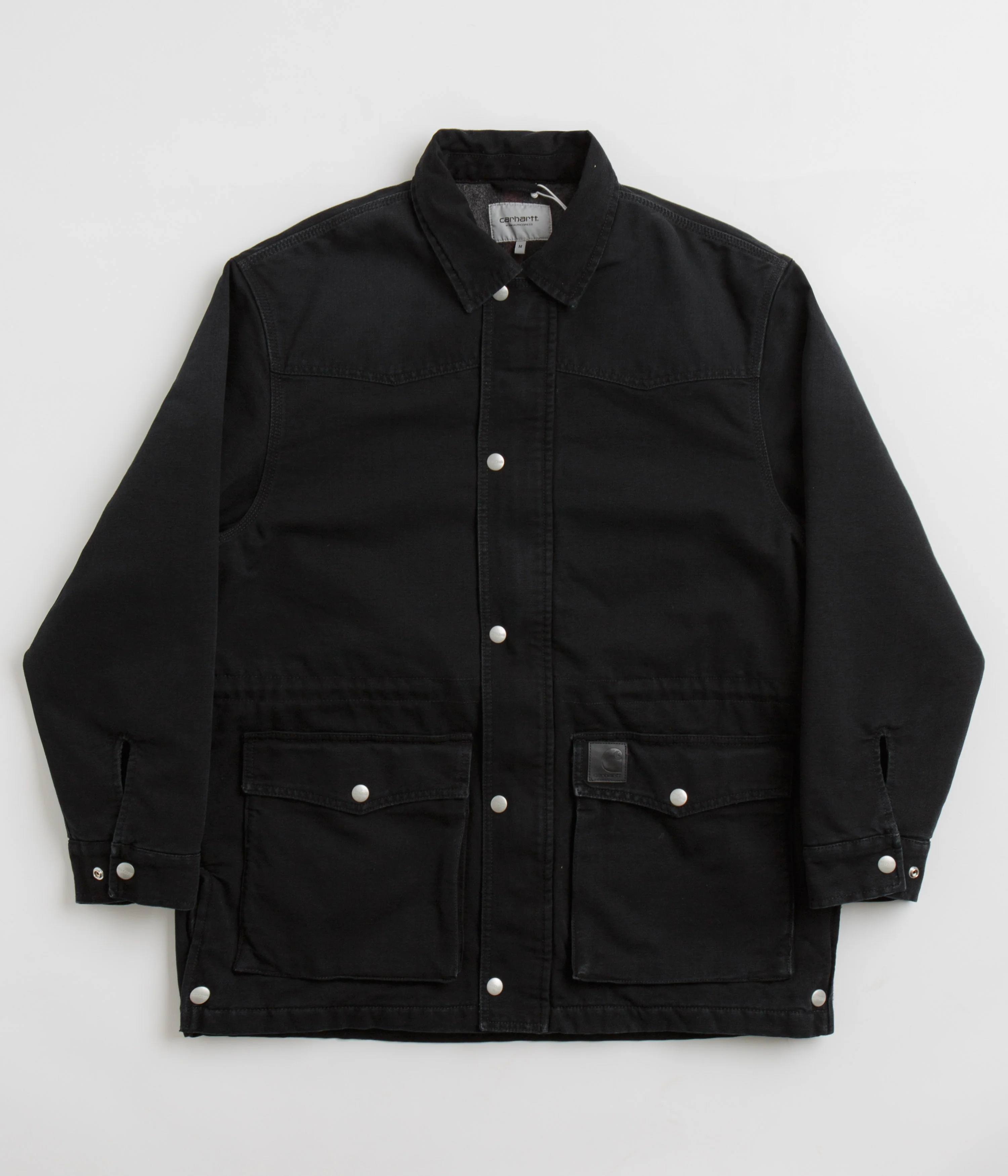 Carhartt OG Santa Fe Coat - Black / Black Stone