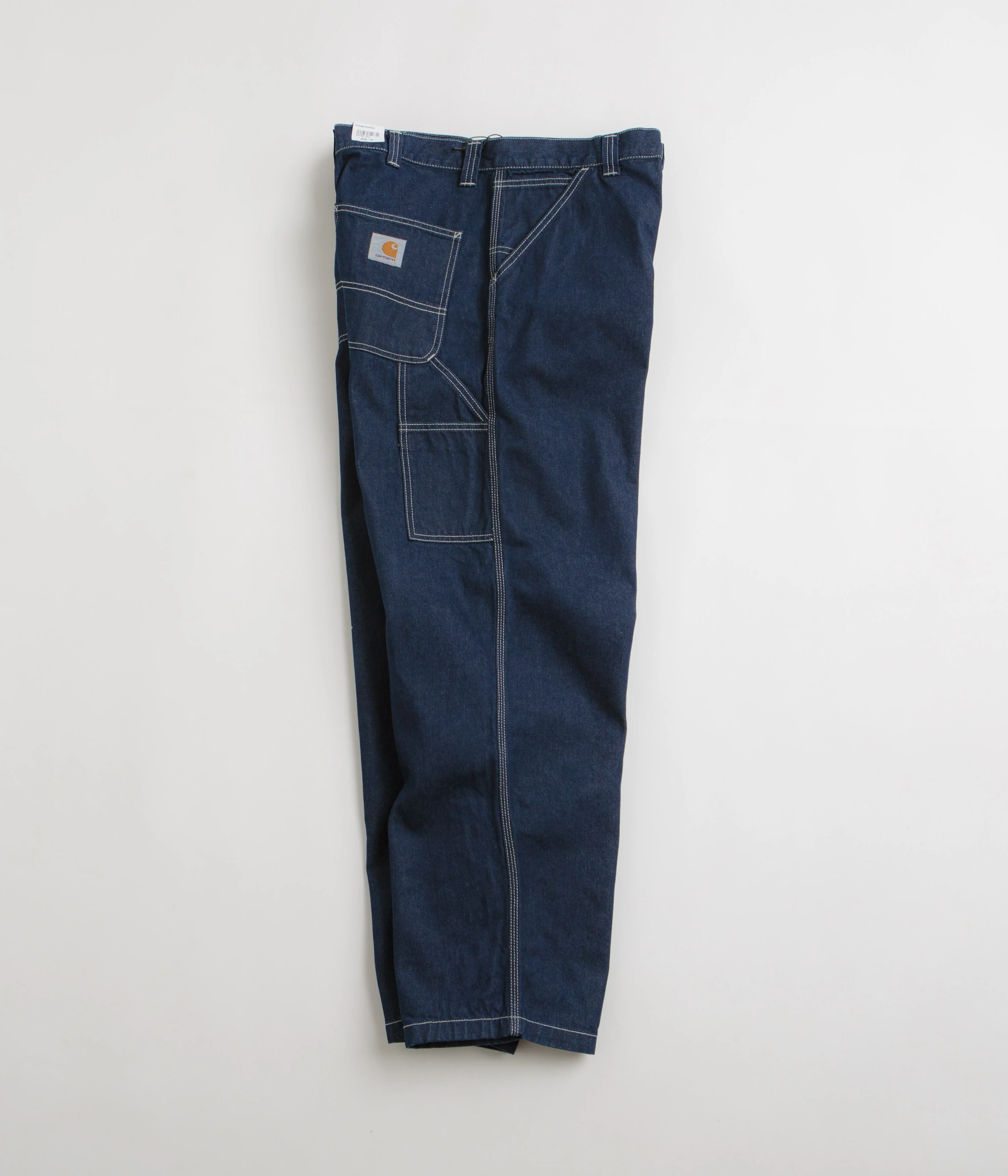 Carhartt OG Single Knee Denim Pants - One Wash Blue - Image 2