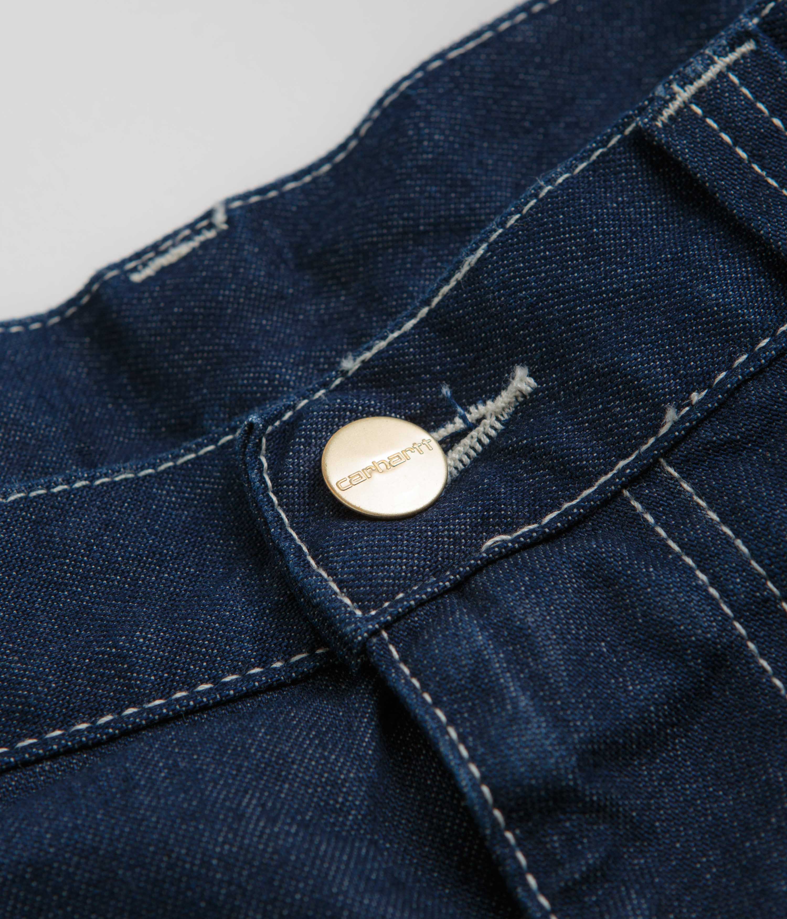 Carhartt OG Single Knee Denim Pants - One Wash Blue - Image 5