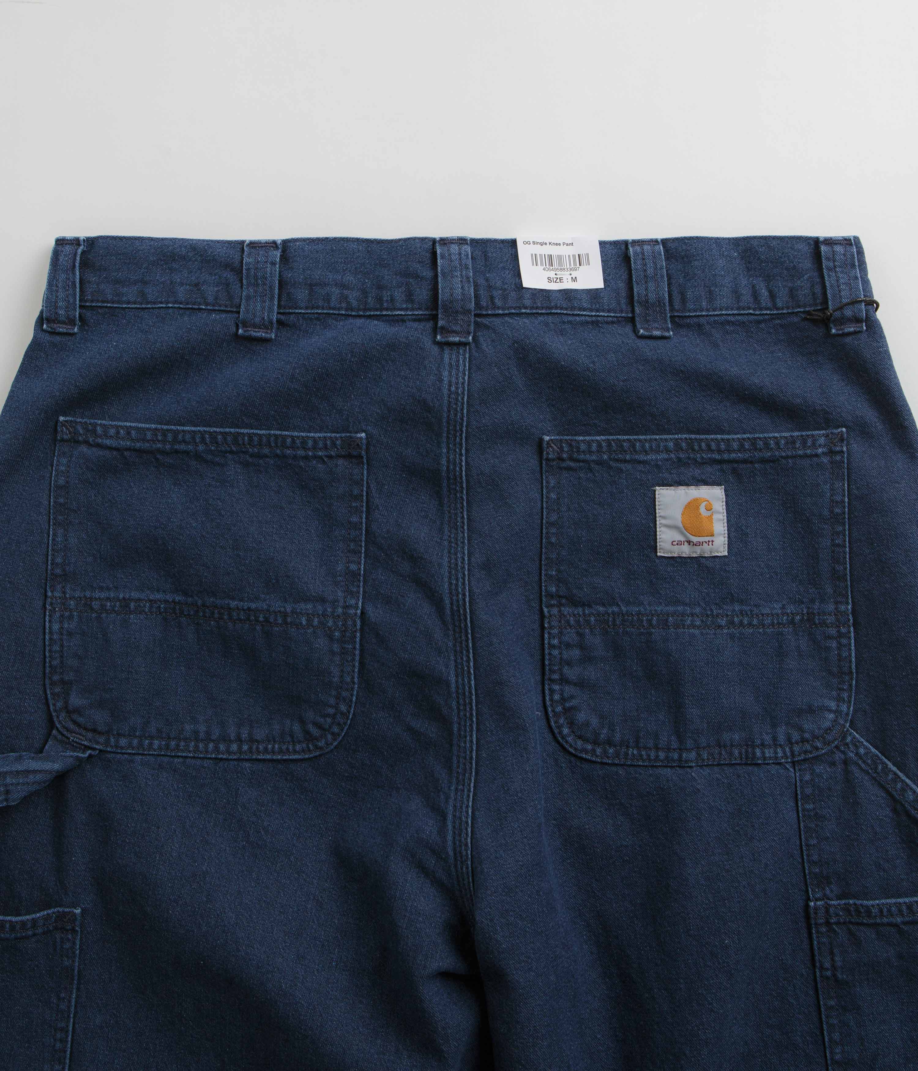 Carhartt OG Single Knee Pants - Blue Stone Washed - Image 6