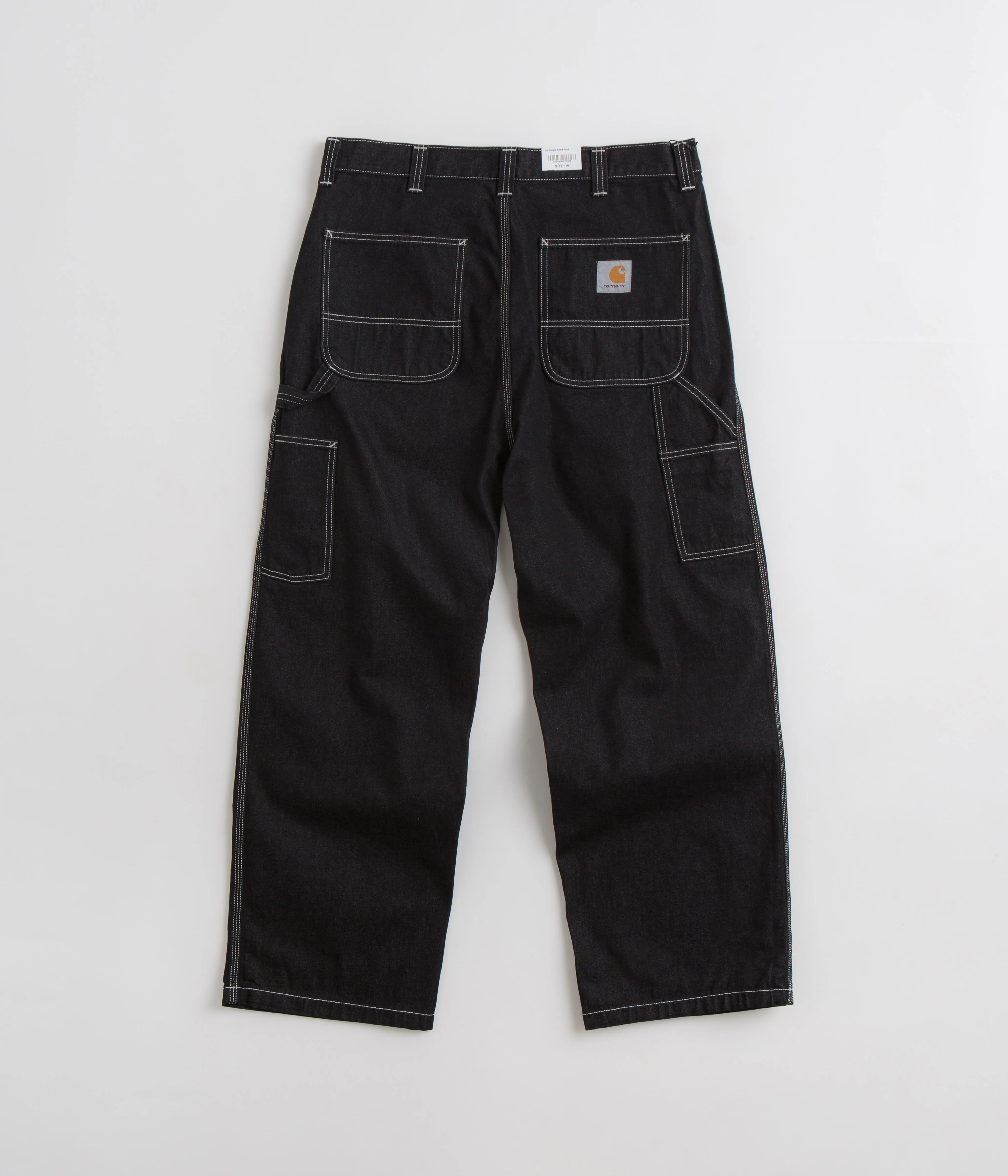 Carhartt OG Single Knee Pants - One Wash Black - Image 3
