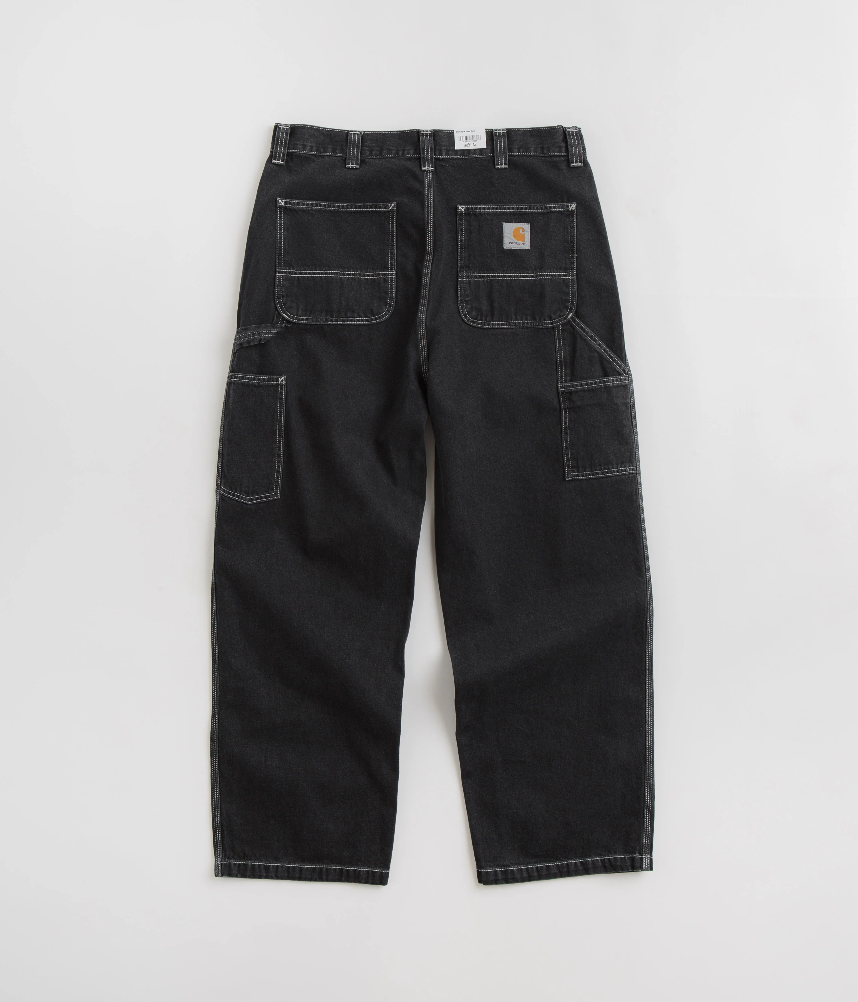 Carhartt OG Single Knee Pants - Stone Washed Black - Image 3