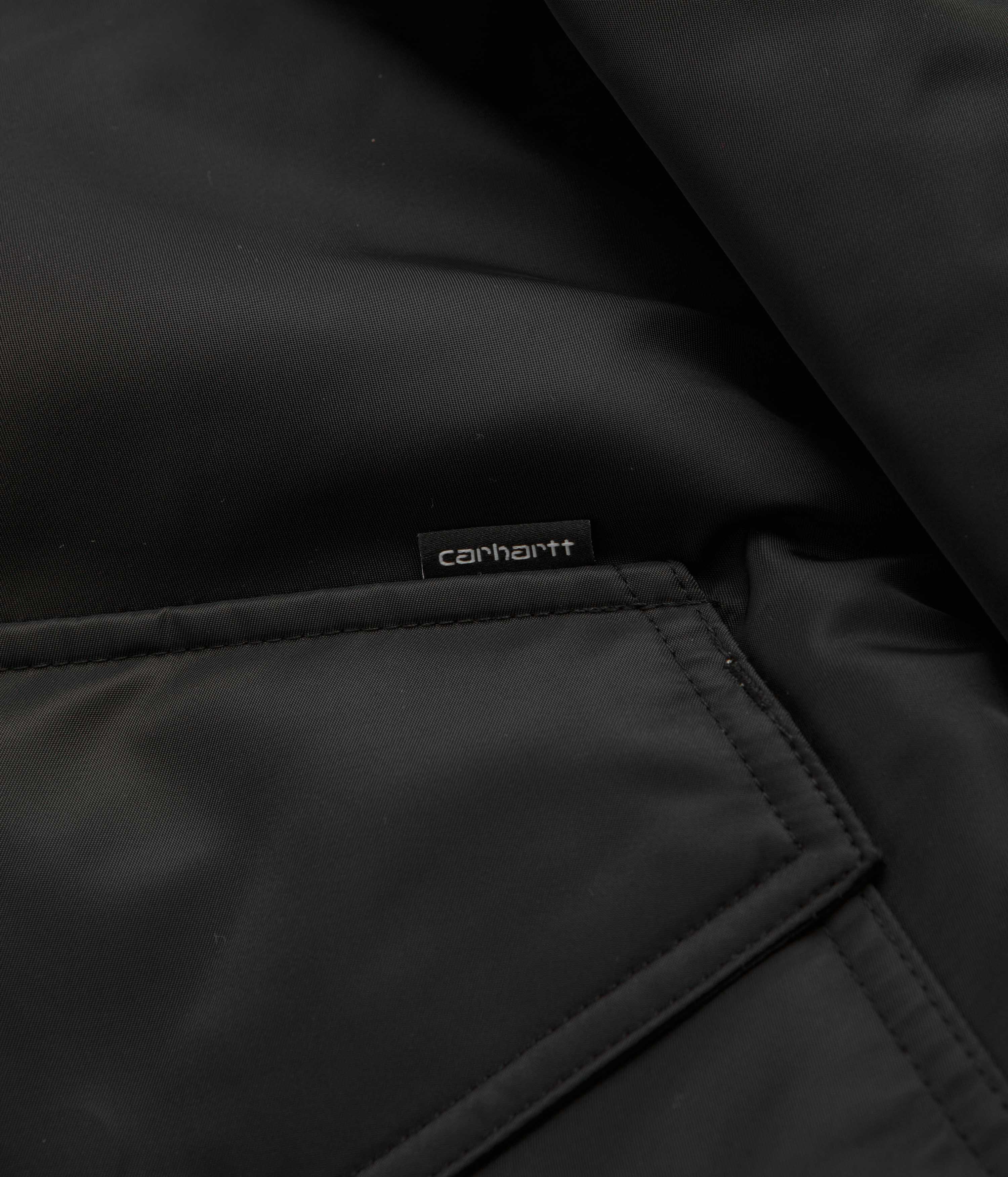 Carhartt Olten Bomber Jacket - Black / Turmeric - Image 4